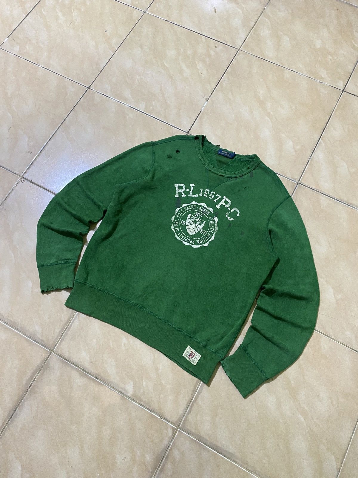 Polo Ralph Lauren VINTAGE 00’s POLO RALPH LAUREN WASHED DISTRESSED Size US M / EU 48-50 / 2 - 3 Thumbnail