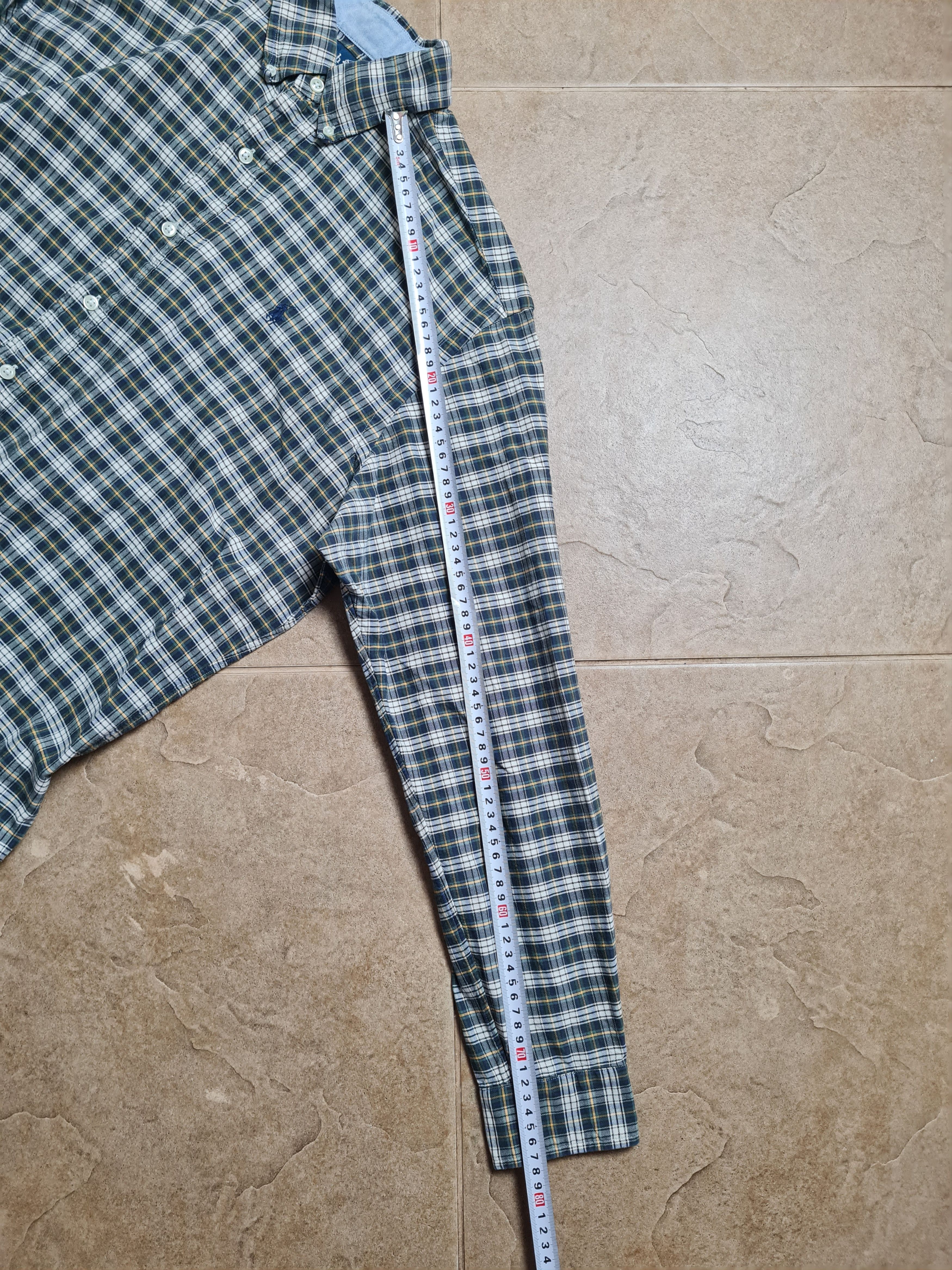 Polo Ralph Lauren Ralph Lauren Green Tartan Button Down Custom Fit Vintage L Size US L / EU 52-54 / 3 - 11 Thumbnail