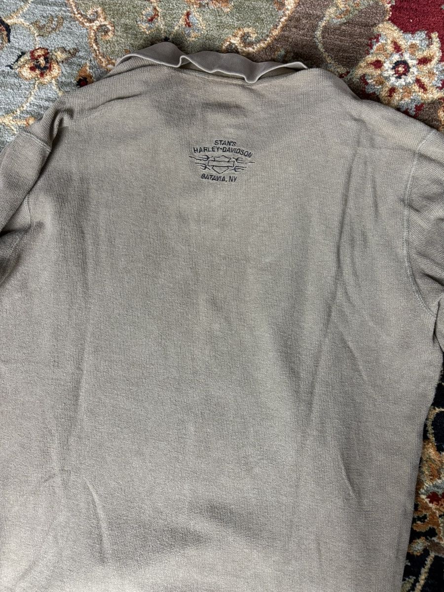 Harley Davidson × Vintage Vintage Harley Davidson Long Sleeve Button up Size US L / EU 52-54 / 3 - 3 Thumbnail