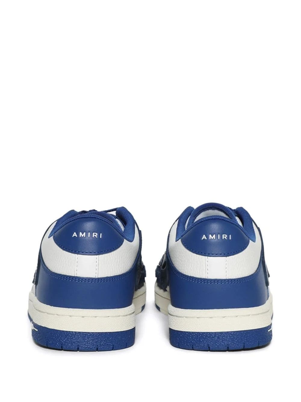 Amiri os11x0326 Skelton Low-Top Sneakers in Blue/White Size US 10 / EU 43 - 2 Thumbnail