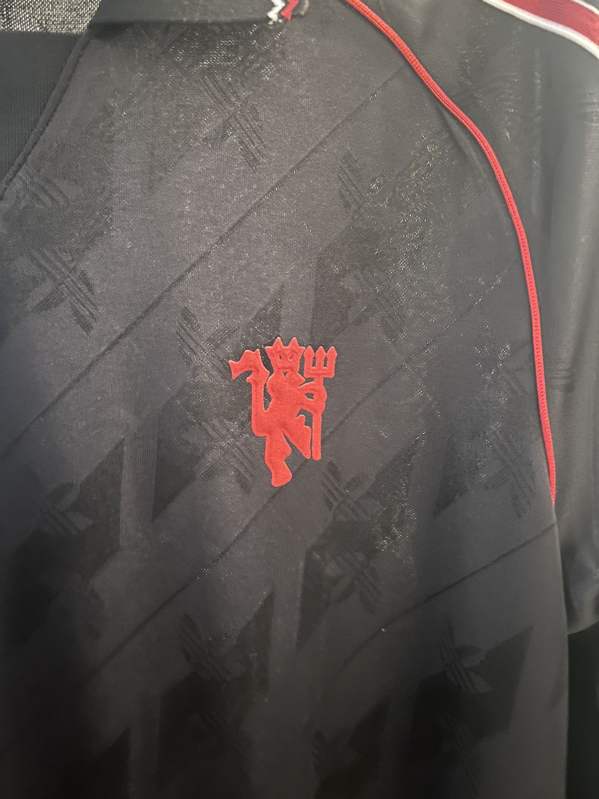 Adidas Manchester United adidas Lifestyler Long Sleeve Jersey Size US L / EU 52-54 / 3 - 4 Thumbnail