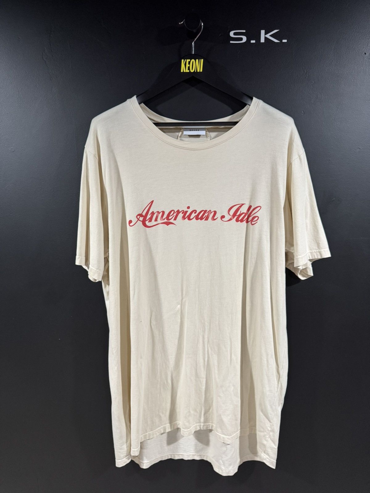Rhude Rhude American Idle Tee XL Size US XL / EU 56 / 4 - 1 Thumbnail