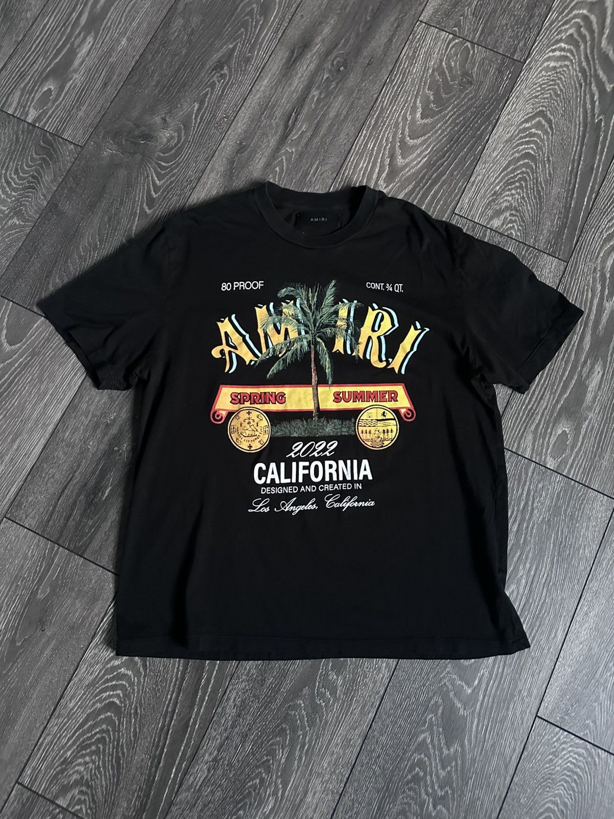 Amiri amiri california 2022 oversized t shirt | Grailed