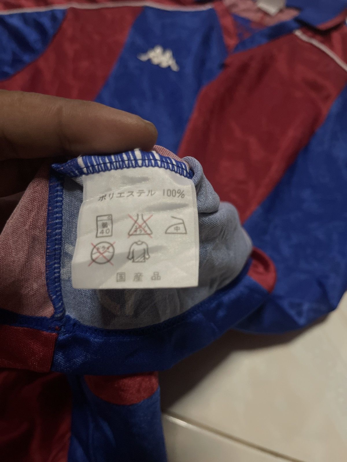 Kappa Vintage 90s Kappa Jersey x Barcelona FC Very Rare🔥🔥 Size US L / EU 52-54 / 3 - 8 Thumbnail