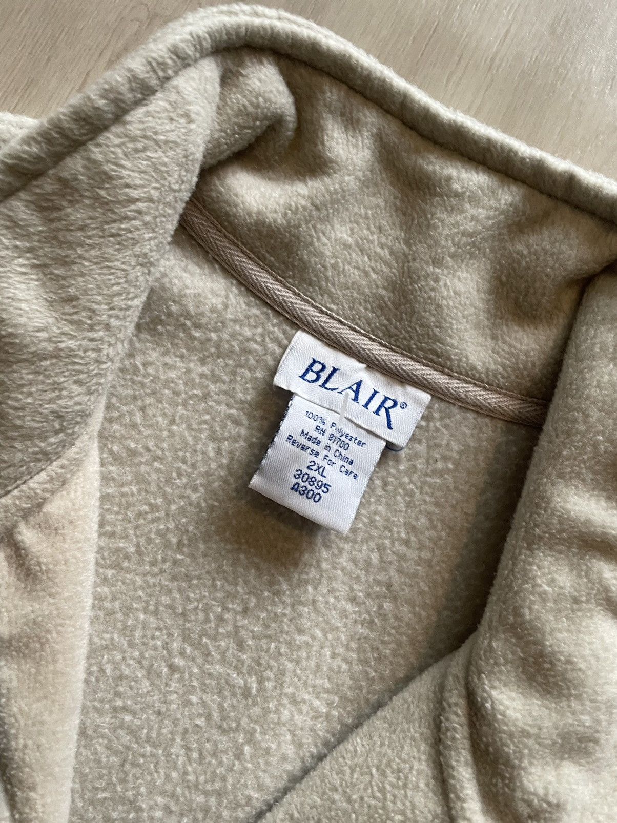 Vintage Vintage Blair Puppies Fleece Zip Up Jacket Sz 2XL Size XXL / US 16-18 / IT 52-54 - 3 Thumbnail
