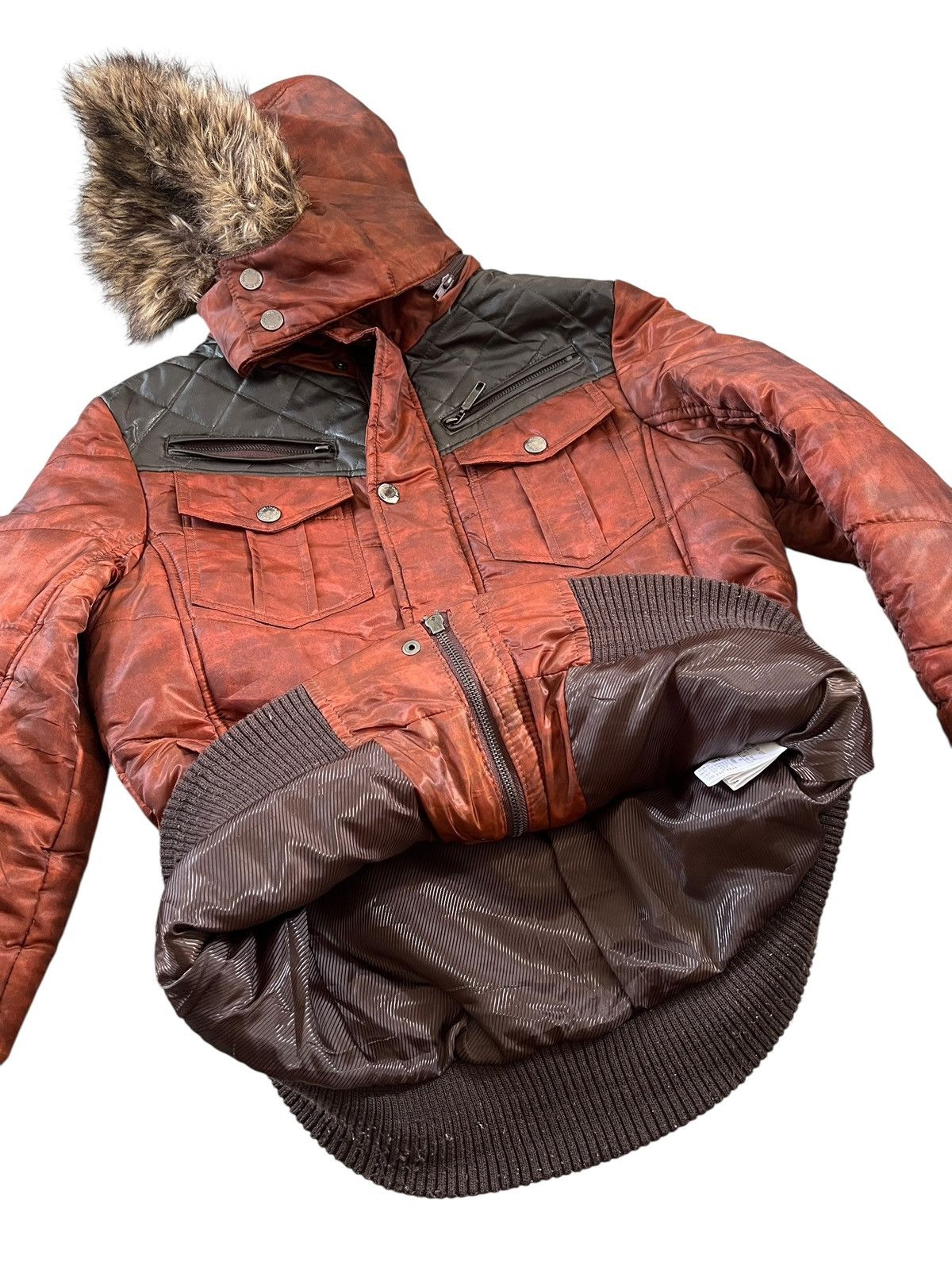 In The Attic In The Attic Puffer Jacket Fur Hooded Size US S / EU 44-46 / 1 - 17 Thumbnail