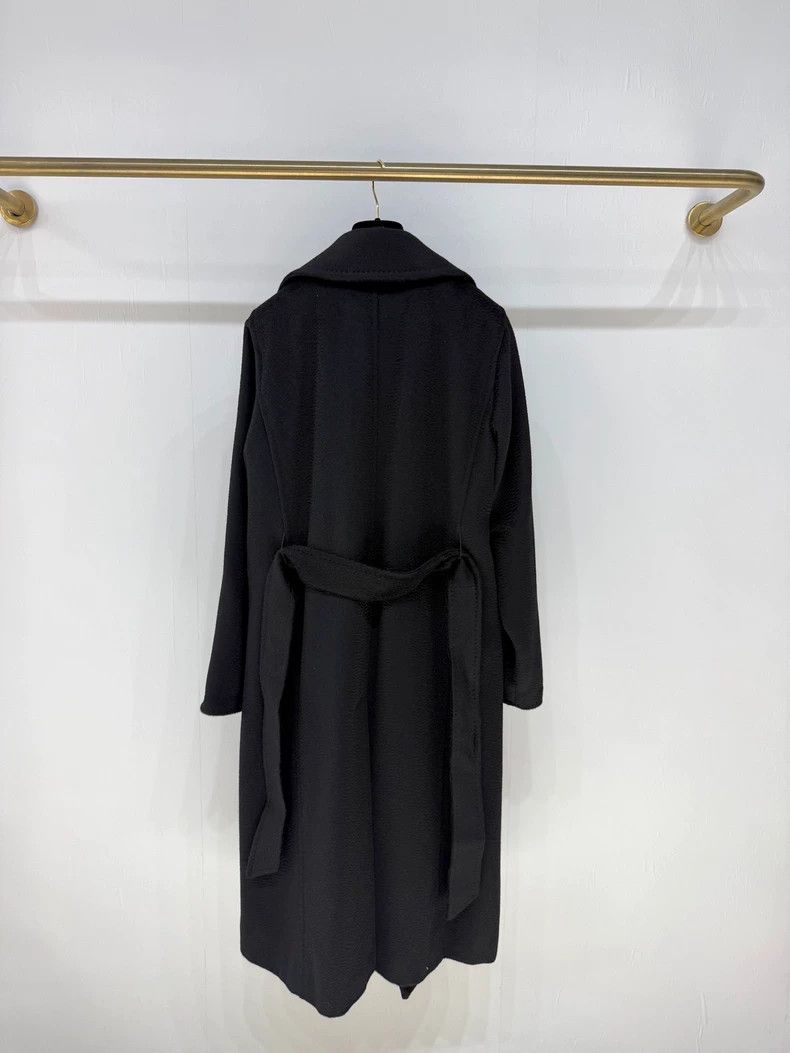 Max Mara max mara Black camel fleece long coat Size S / US 4 / IT 40 - 2 Thumbnail