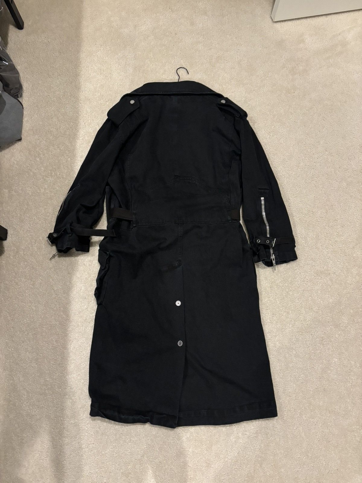 SHINE LUXURY Shine Luxury Studios Gomb Racer Trench Coat Size US S / EU 44-46 / 1 - 5 Thumbnail