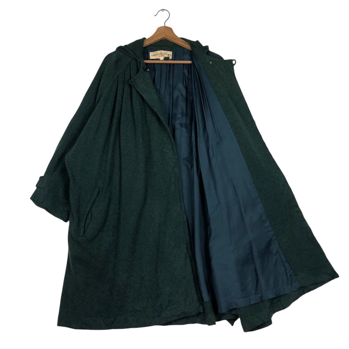 Designer 📌Vintage Long Jacket Oversized Christian Aujard Paris Size US M / EU 48-50 / 2 - 13 Thumbnail