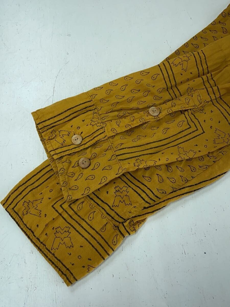 Visvim Visvim Kafka L S Bandana Ctn Yellow Paisley Size US L / EU 52-54 / 3 - 6 Thumbnail