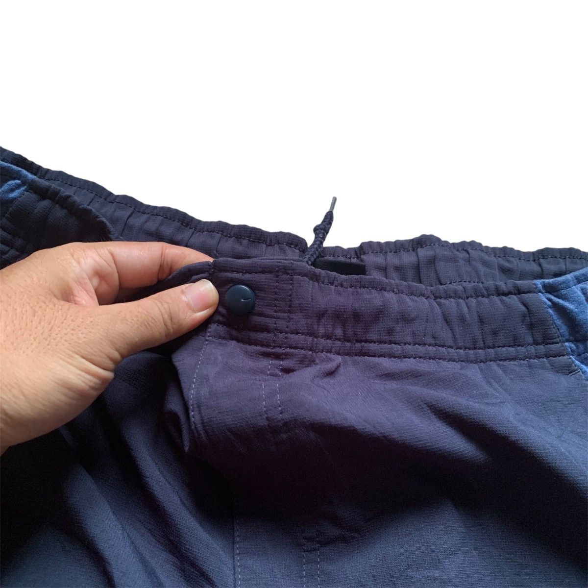 Nike × Vintage Vintage Nike Track Pants Nylon Drill Y2K style Size US 33 - 8 Thumbnail