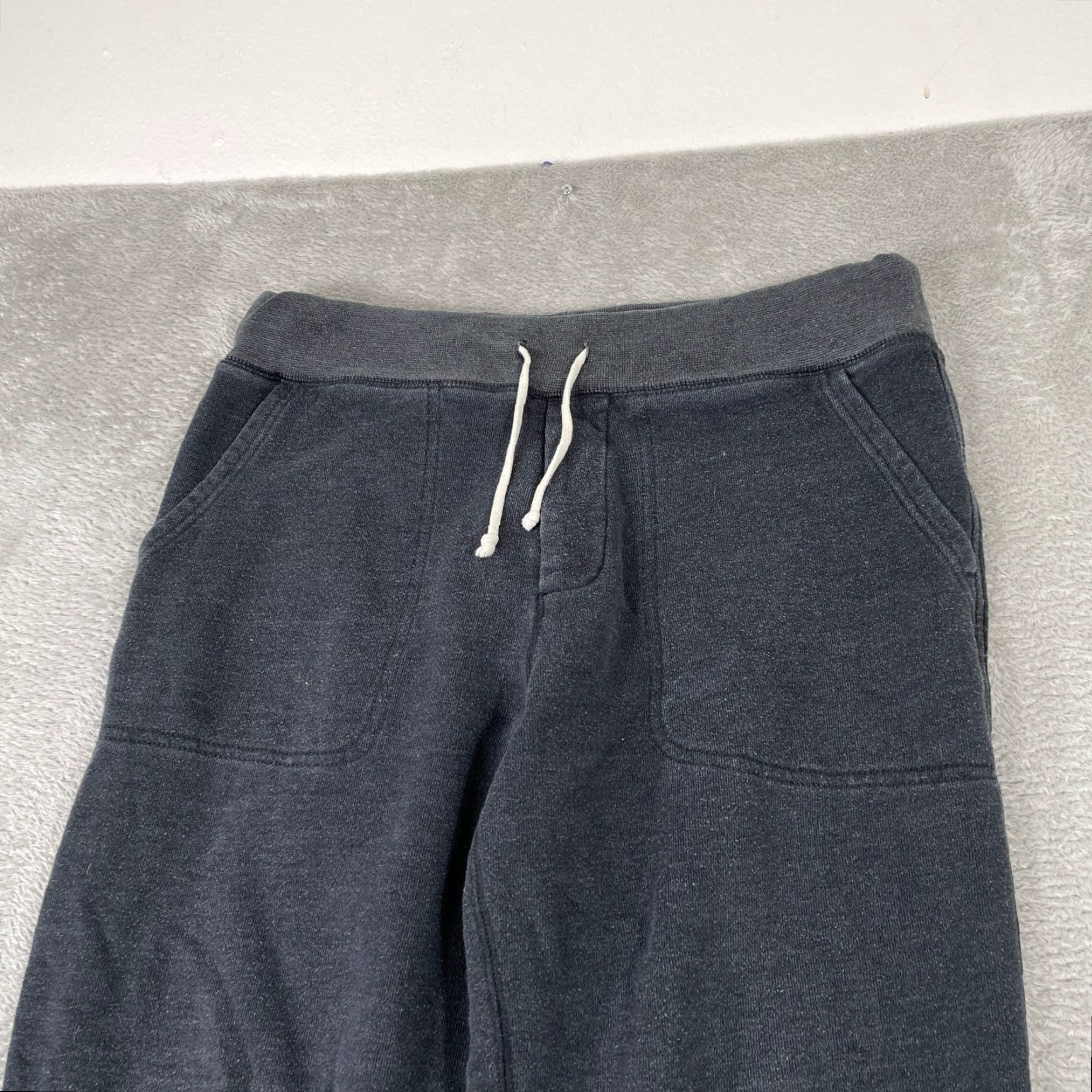 J.Crew J. Crew Sweatpants Pants Men M Gray Drawstring Pockets Tapered Regular Fit VINTAGE? No Size US 31 - 4 Thumbnail