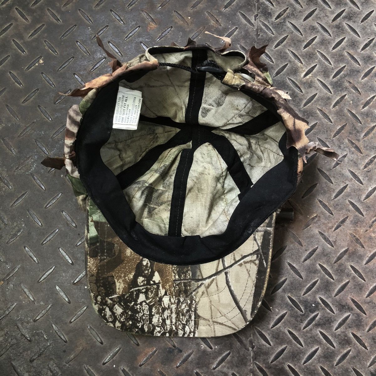 Realtree 🔥RARE🔥 Crazy Vintage Realtree Camouflage Hat Size ONE SIZE - 7 Thumbnail