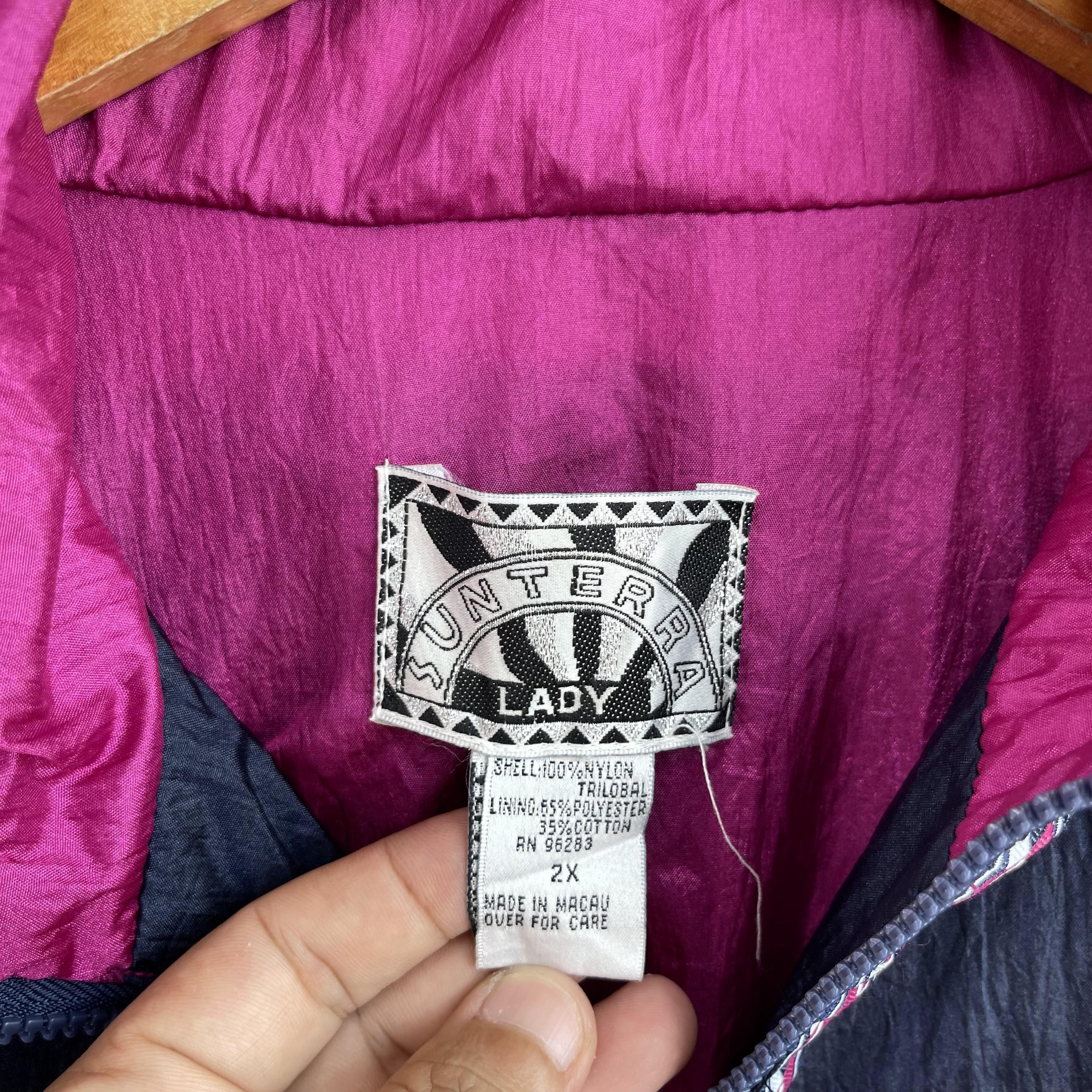 Vintage Vintage SUNTERRA Abstract Retro Style Baggy Jacket Size US XXL / EU 58 / 5 - 4 Thumbnail