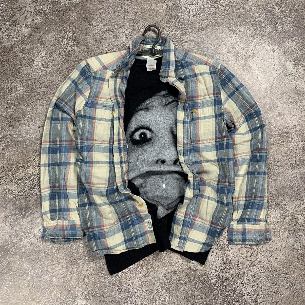 Vintage Vintage 90s Plaid Shirt Oversized Grunge Indie Worn In S Size US S / EU 44-46 / 1 - 1 Thumbnail