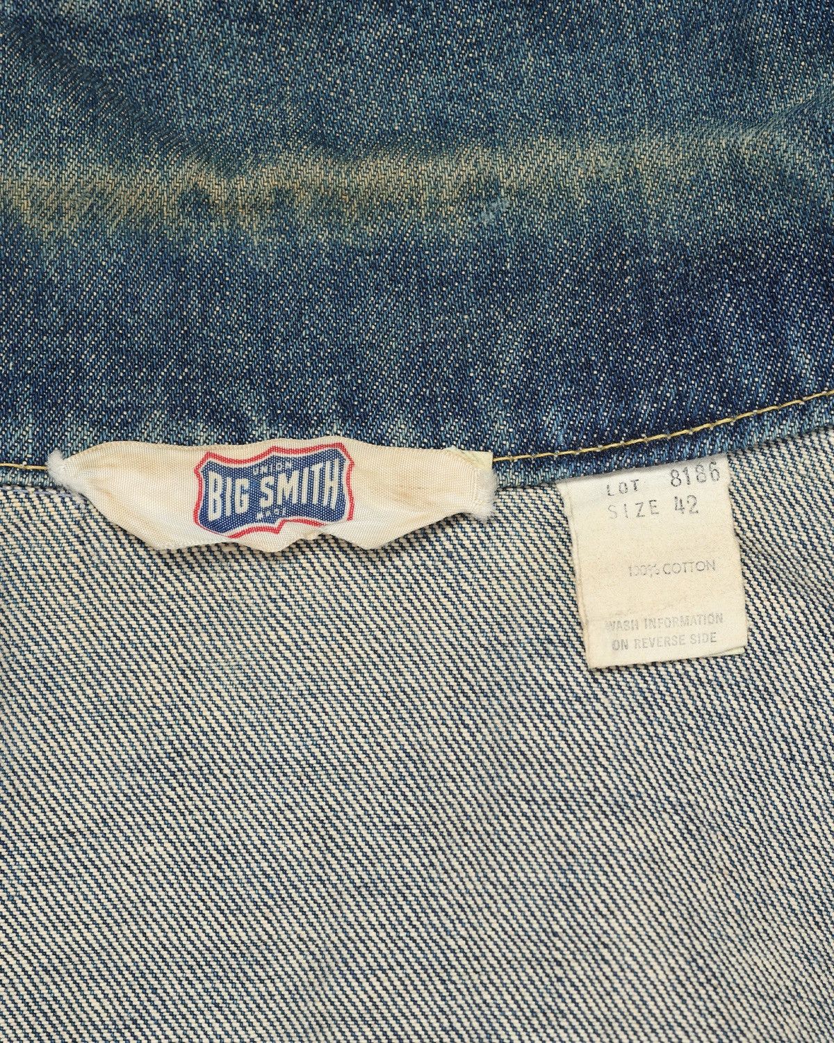 Vintage Big Smith Denim Work Jacket (Vintage) Size US M / EU 48-50 / 2 - 7 Thumbnail