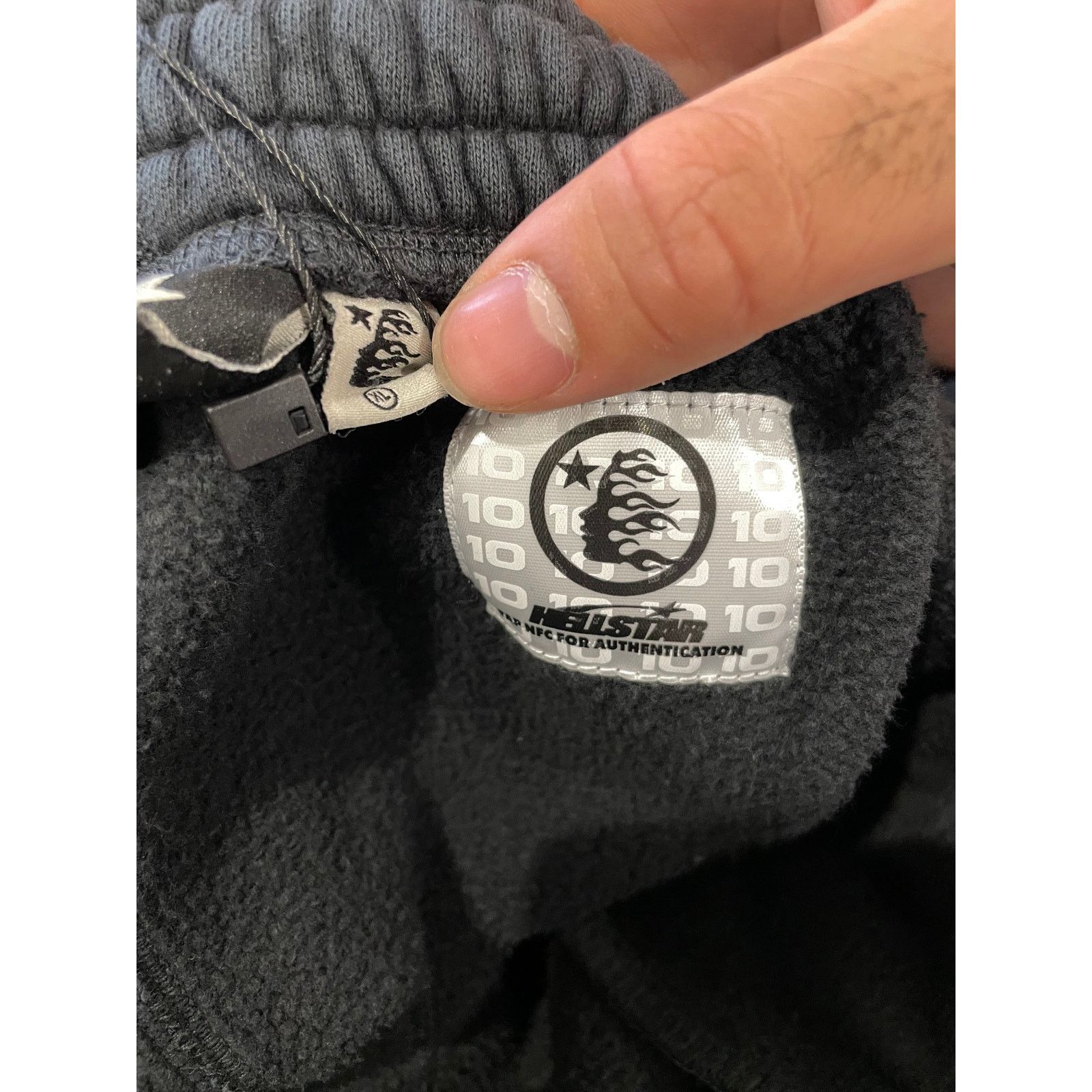 HELLSTAR Hellstar No Guts No Glory Black Sweatpants Size US 36 / EU 52 - 4 Thumbnail