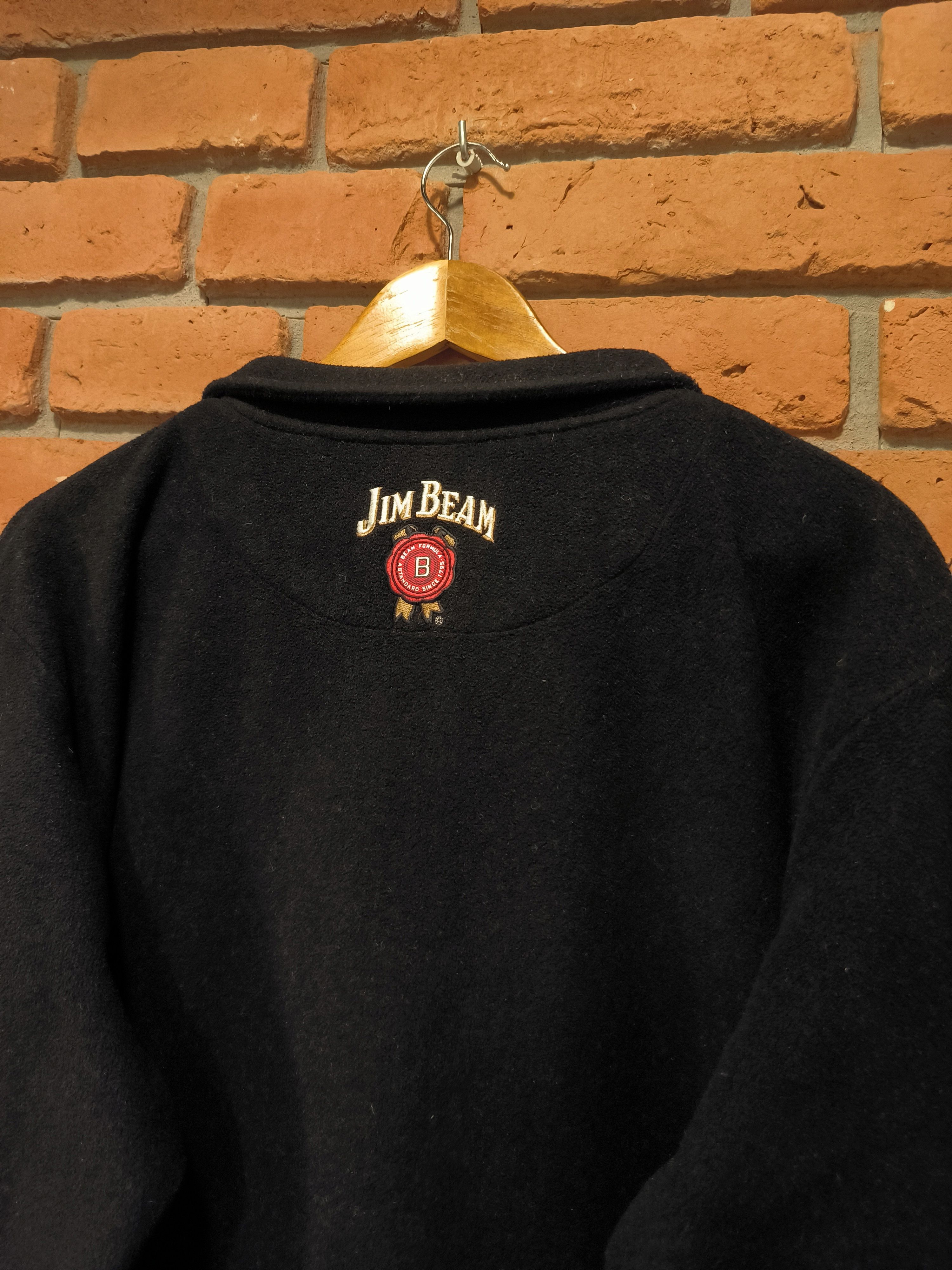 Vintage Vintage Jim Beam Fleece Sweatshirt Zip 2008 Size US XL / EU 56 / 4 - 4 Thumbnail