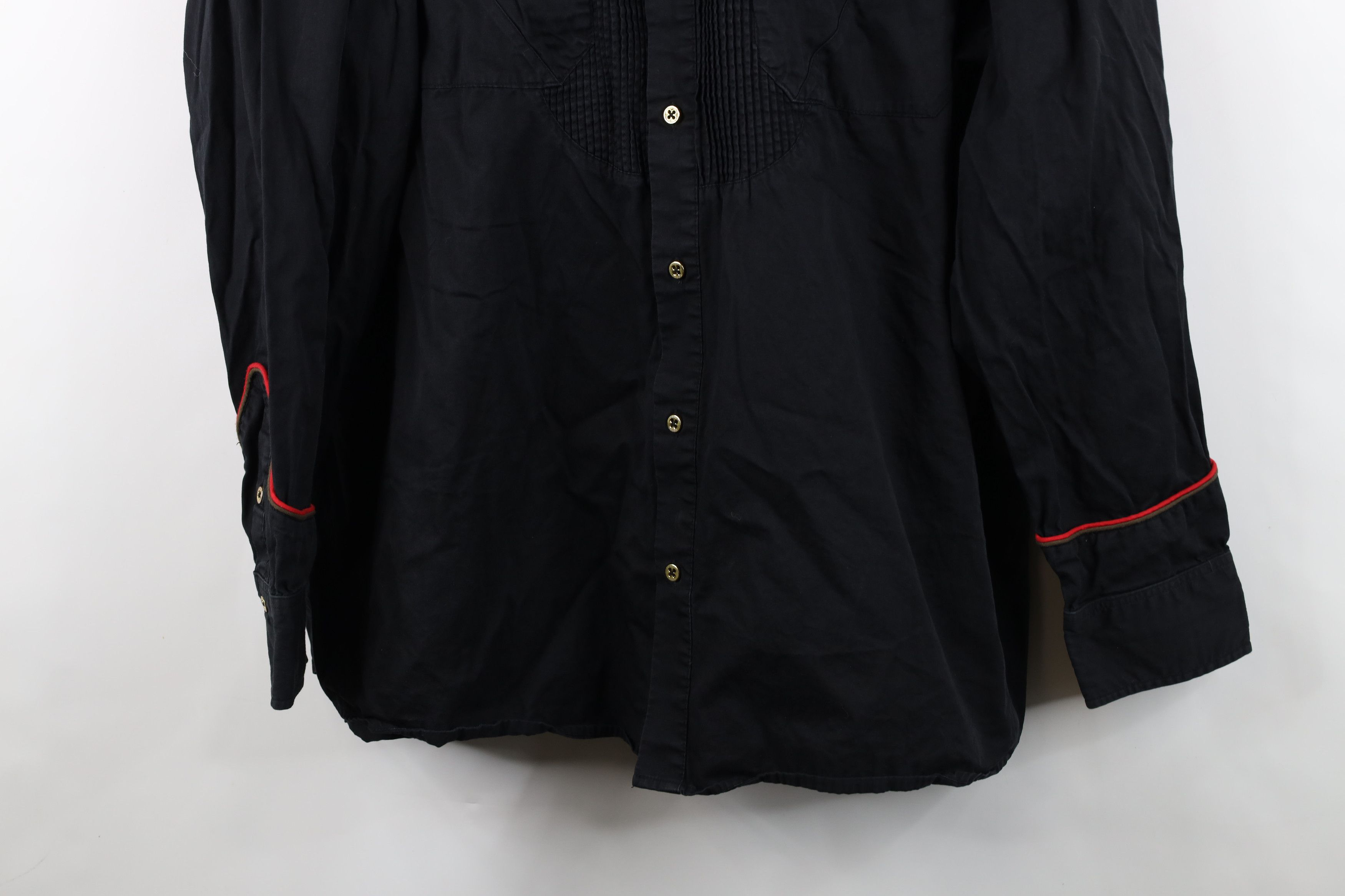 Vintage Vintage Coogi Spell Out Military Style Collared Button Shirt Size US XXL / EU 58 / 5 - 3 Thumbnail