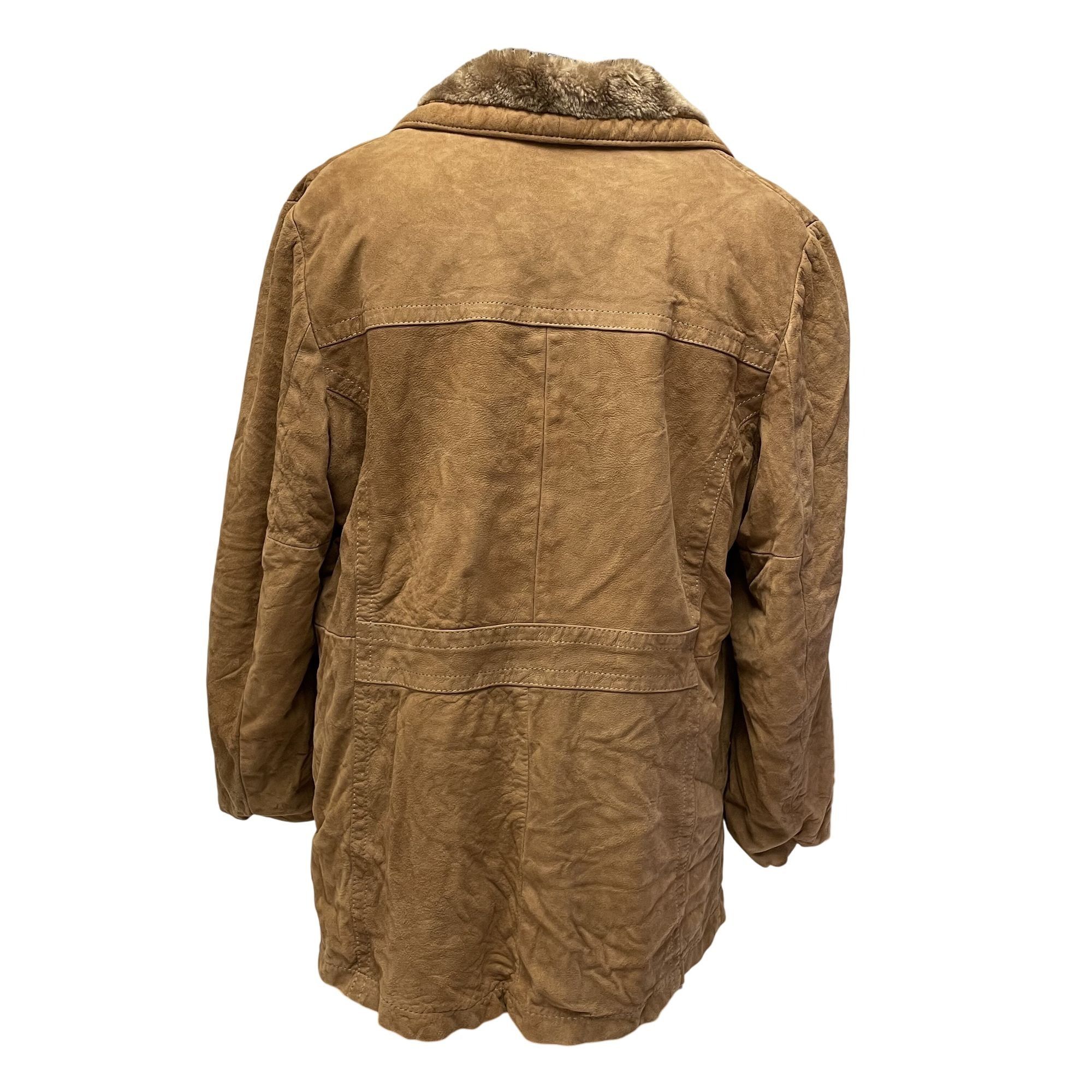 Other 70's Bunker Ramo Borg SHERPA Nubuck Leather Suede Jacket L Size US XL / EU 56 / 4 - 3 Thumbnail