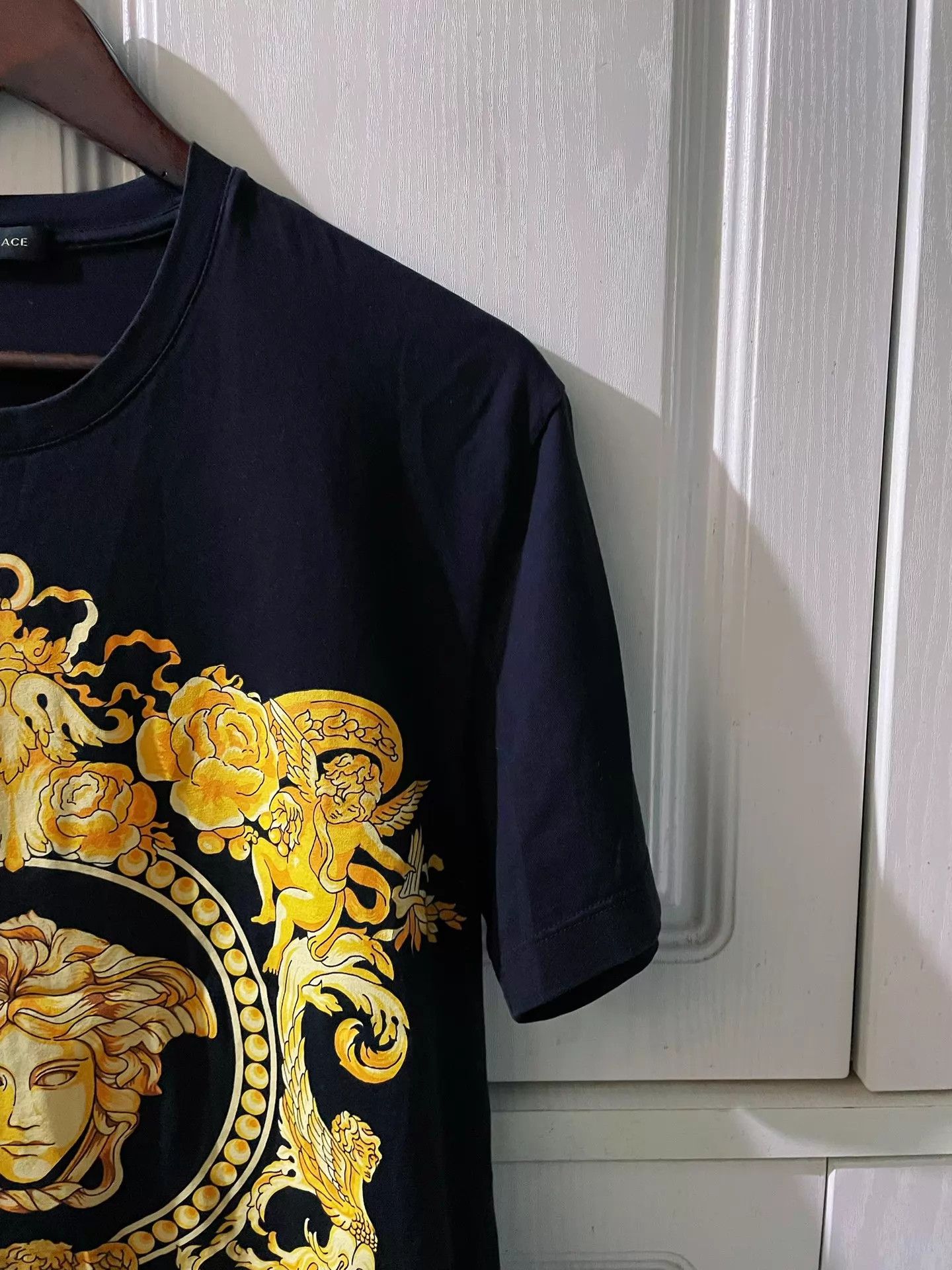 Versace Versace Runway Angel Medusa Print S/S Tee M Size M / US 6-8 / IT 42-44 - 6 Thumbnail