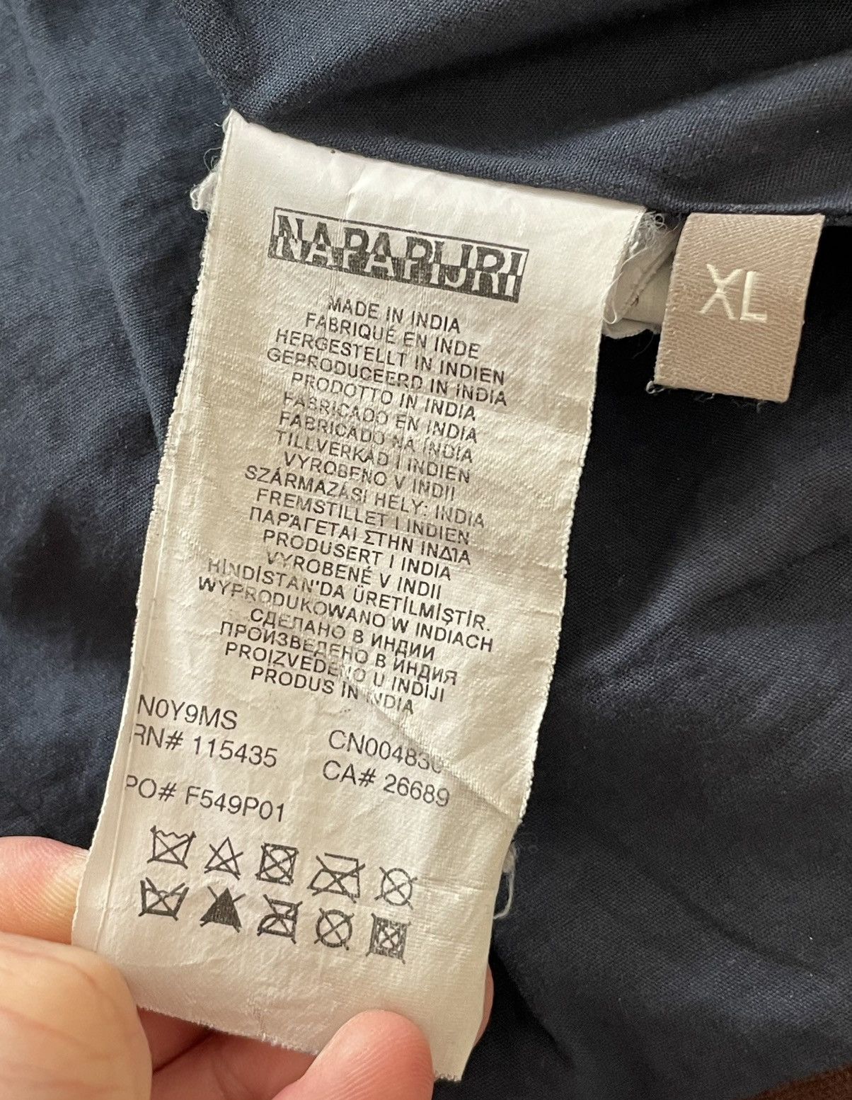 Napapijri Vintage Napapijri Brown Leather Jacket Size US XL / EU 56 / 4 - 10 Thumbnail