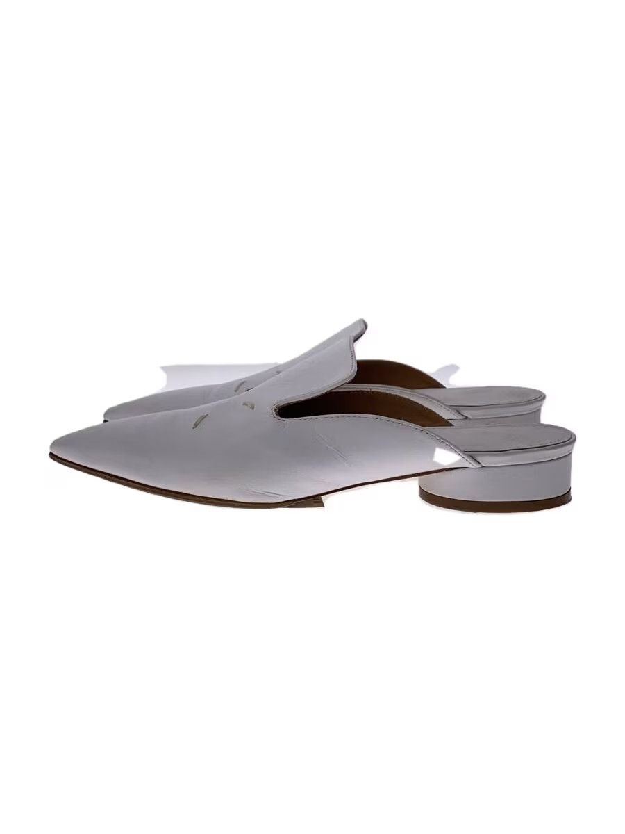 Maison Margiela Stich Leather Slip On Heels Size US 5 / IT 35 - 1 Thumbnail