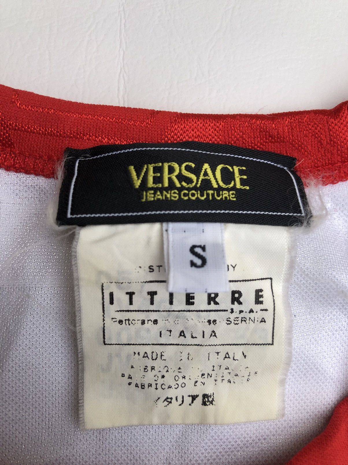 Versace Versace Vicious Fear No One Jersey Made In Italy Size US S / EU 44-46 / 1 - 7 Thumbnail