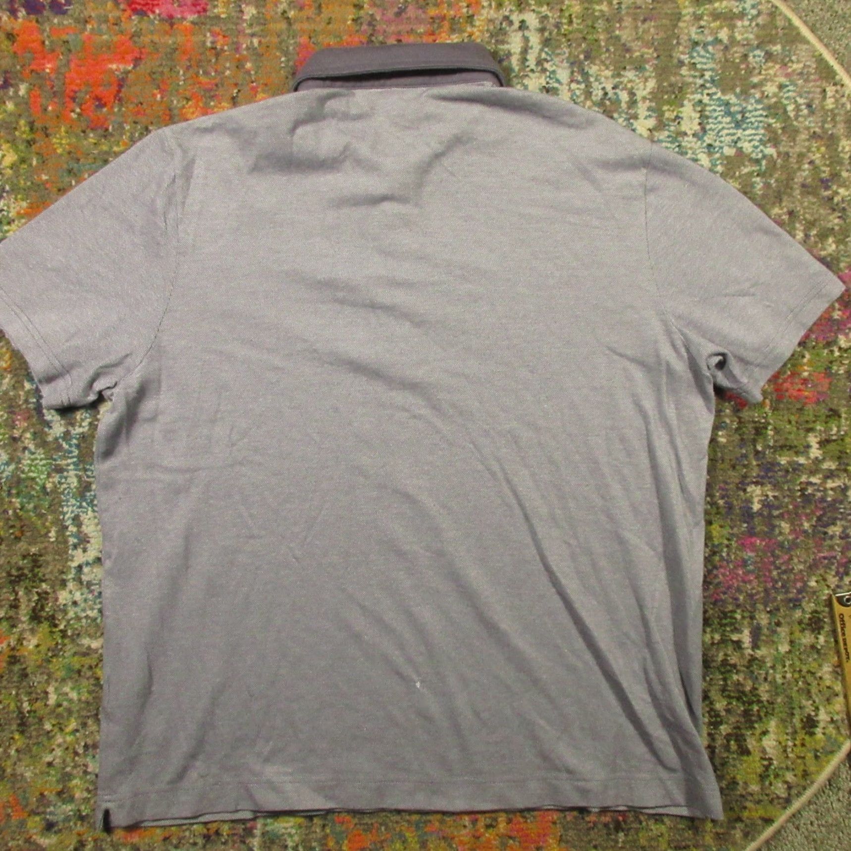 Lacoste Lacoste Polo Shirt Mens XL Gray Short Sleeve Classic Breathable Knit Retro Shirt Mens XL Gray Polo Sports Golf Casual Vintage: No Size US XL / EU 56 / 4 - 2 Thumbnail