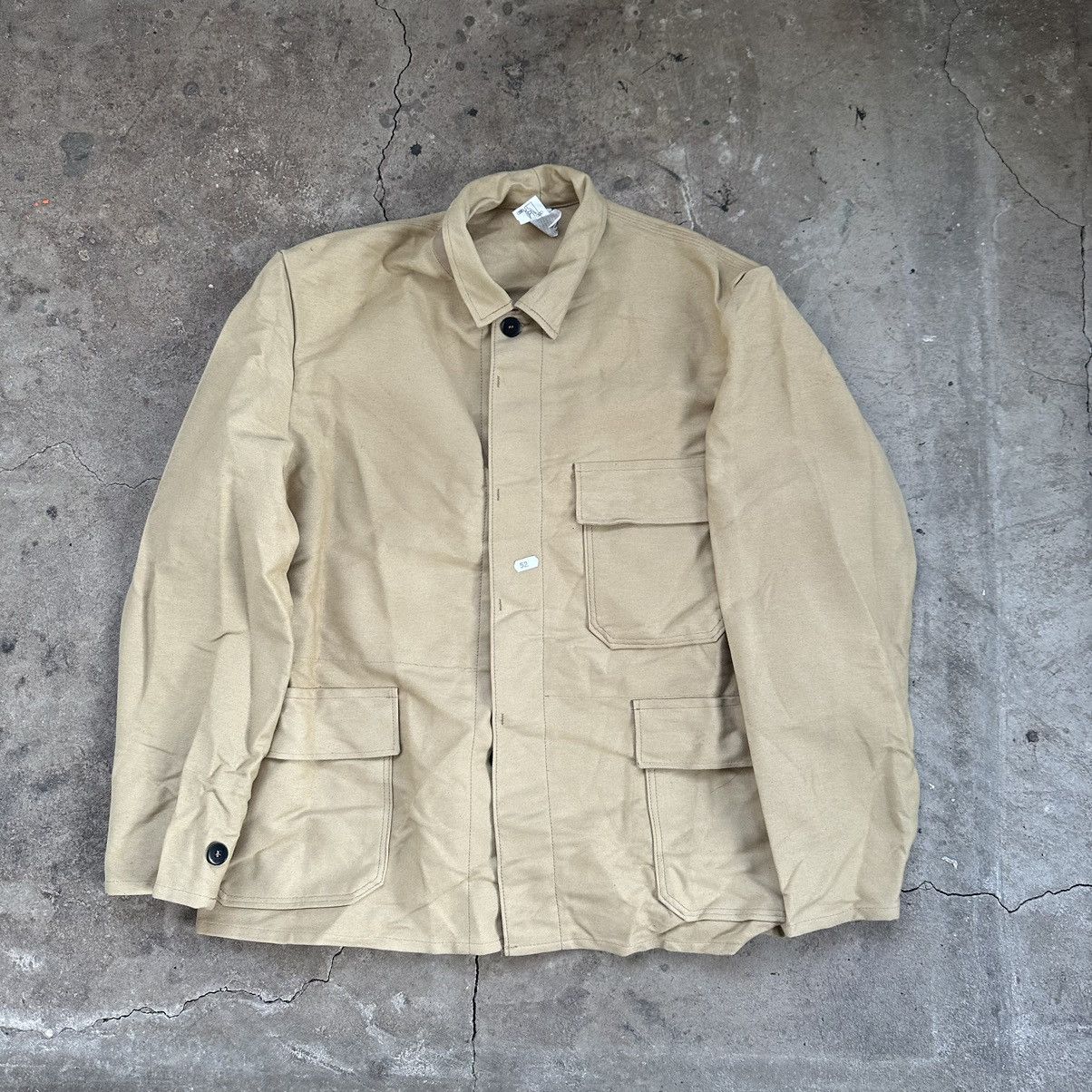 Le Laboureur French Workwear German Work Jacket Sanfor Coat Size US L / EU 52-54 / 3 - 1 Thumbnail