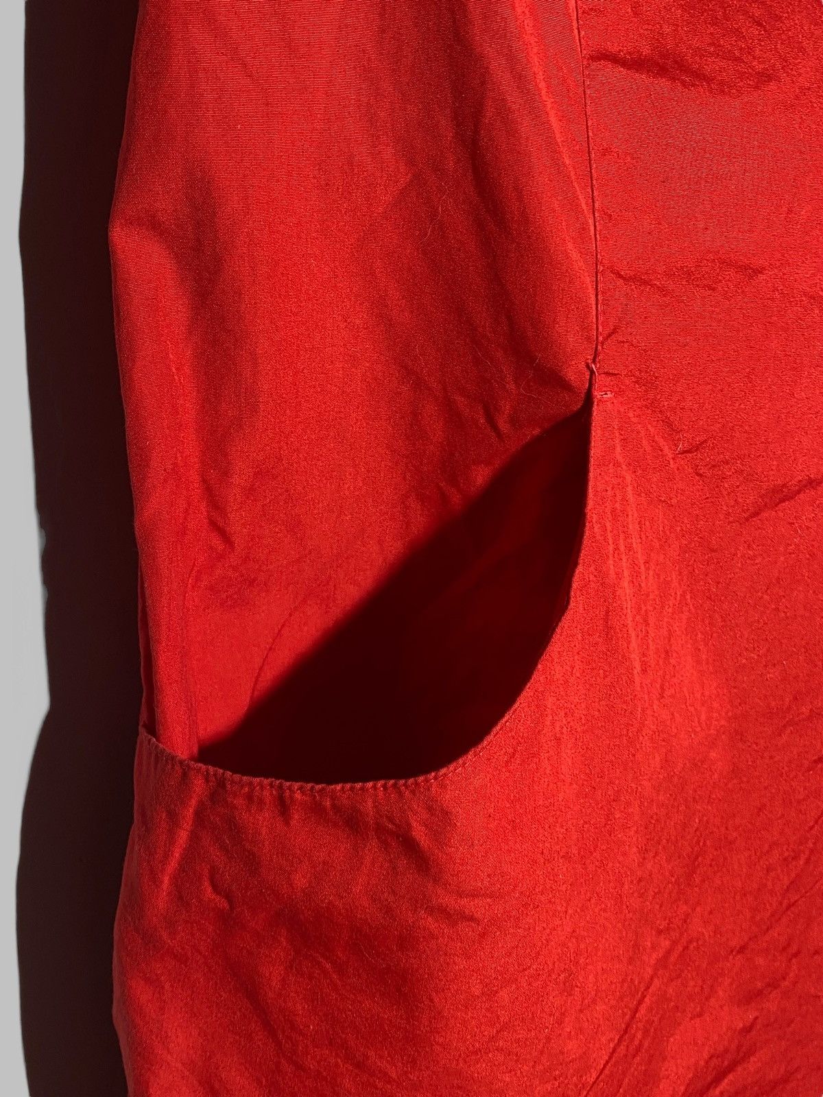Katharine Hamnett London Vintage 1980s Katharine Hamnett Hot Red Bustier Dress Size M / US 6-8 / IT 42-44 - 5 Thumbnail
