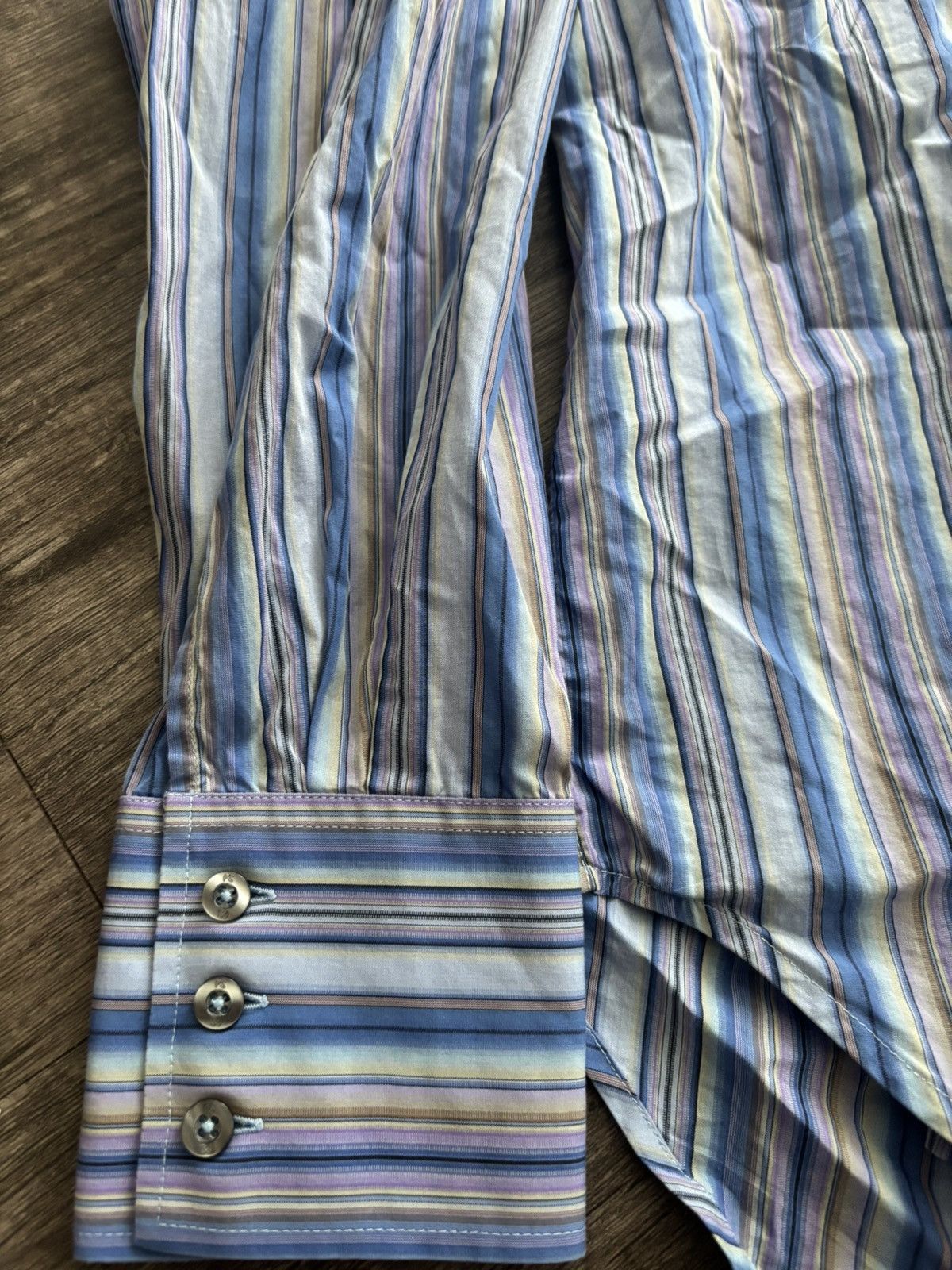 Paul Smith Paul Smith Button Up Shirt Size US XL / EU 56 / 4 - 4 Thumbnail