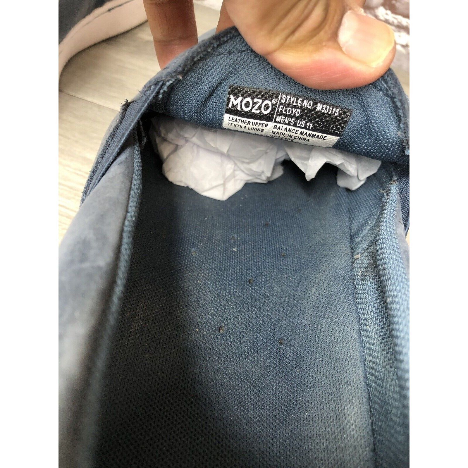 Other MOZO FLOYD M33115 BLUE SUEDE WATER RESISTANT & SLIP RESISTAN Size US 11 / EU 44 - 8 Thumbnail