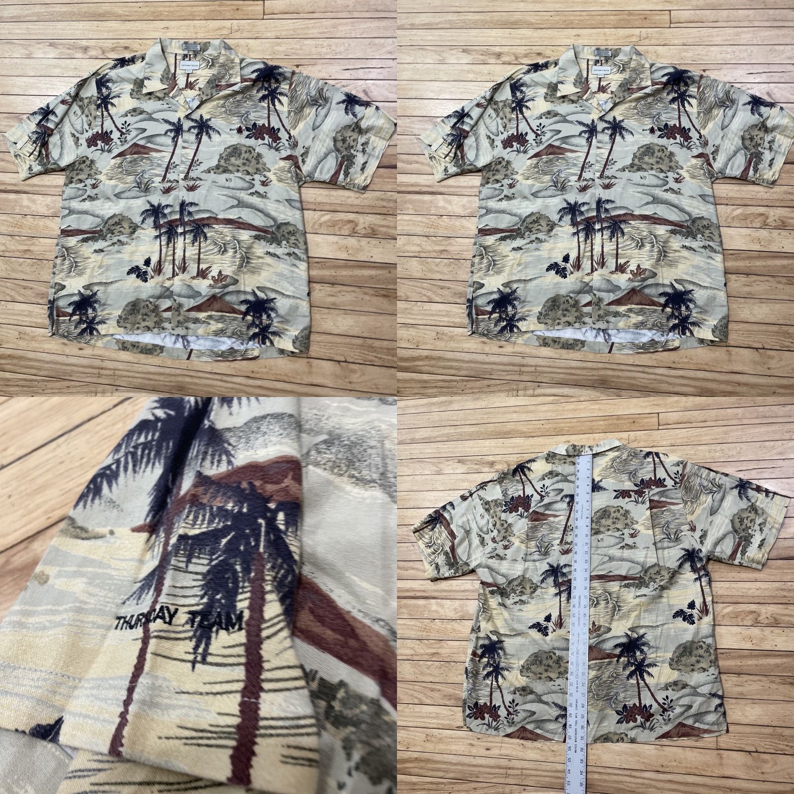 Cutter & Buck VINTAGE Cutter & Buck Button Shirt Mens XL San Gabriel Country Club Los Angeles Golf XL Size US XL / EU 56 / 4 - 9 Thumbnail