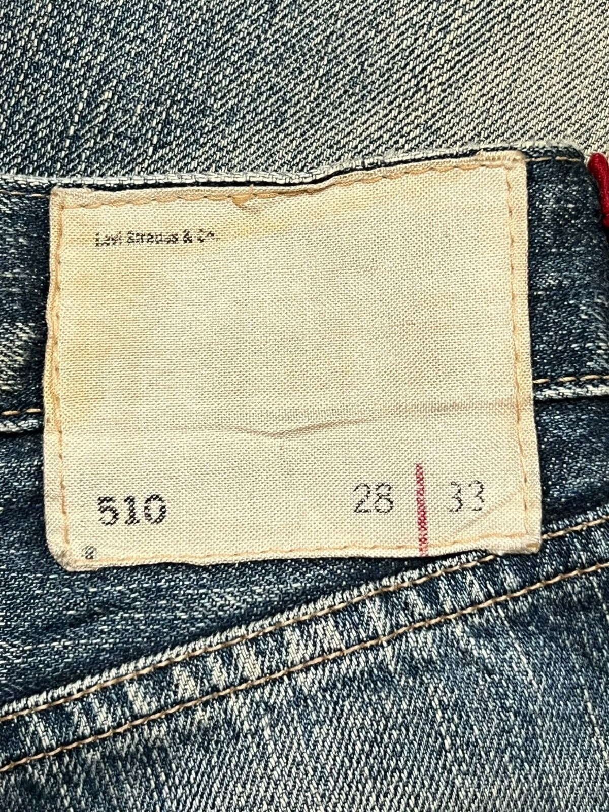 Levi's Vintage 00s Levi’s 510 Japan - Faded Mud Wash Jeans | W29 Size US 29 - 13 Thumbnail