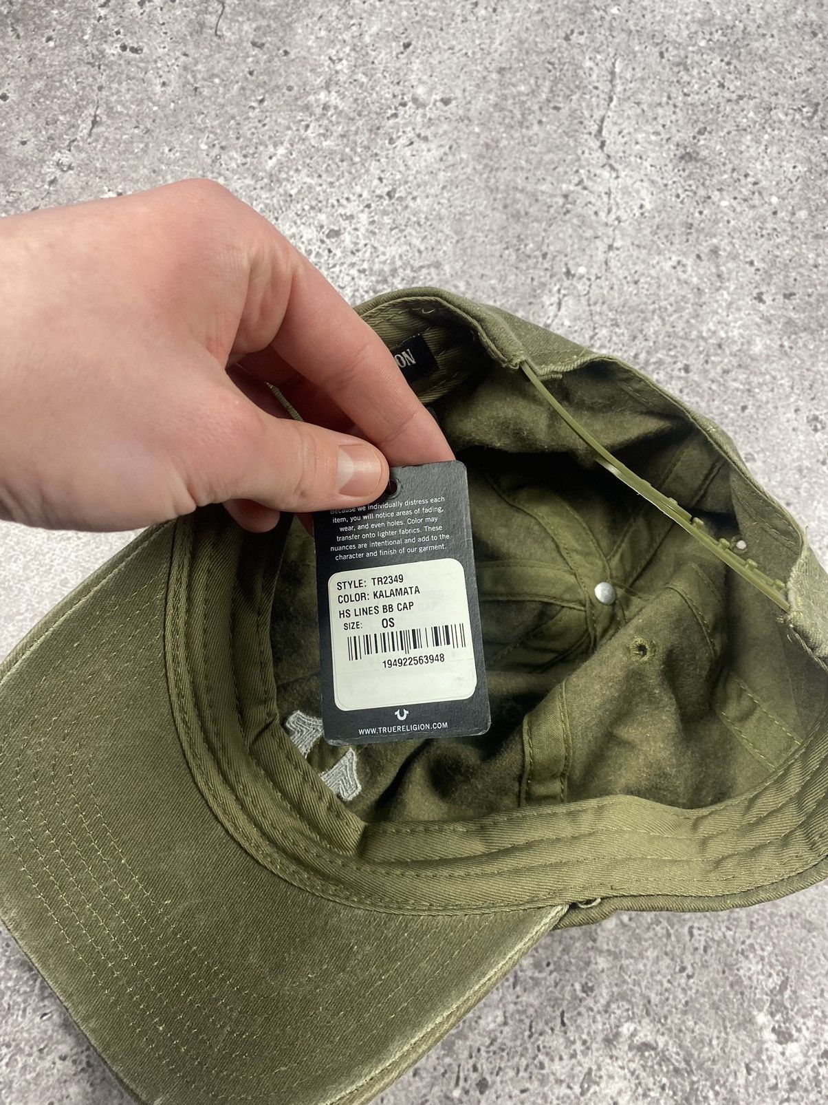 Japanese Brand Vintage rare True Religion Y2K distressed faded cap hat Size ONE SIZE - 10 Thumbnail