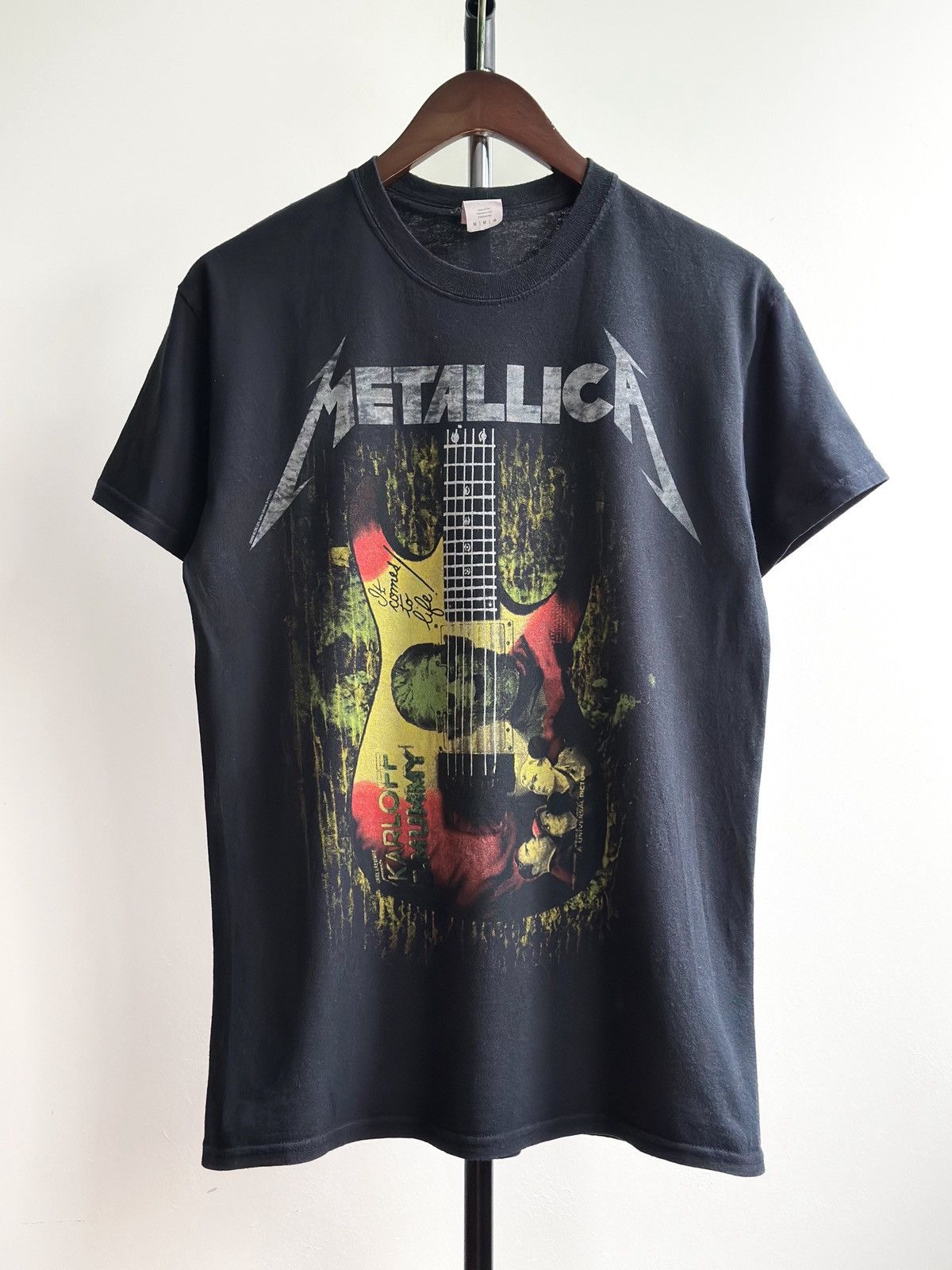 Band Tees VINTAGE Y2K METALLICA PROMO BAND TEE Size US M / EU 48-50 / 2 - 1 Thumbnail