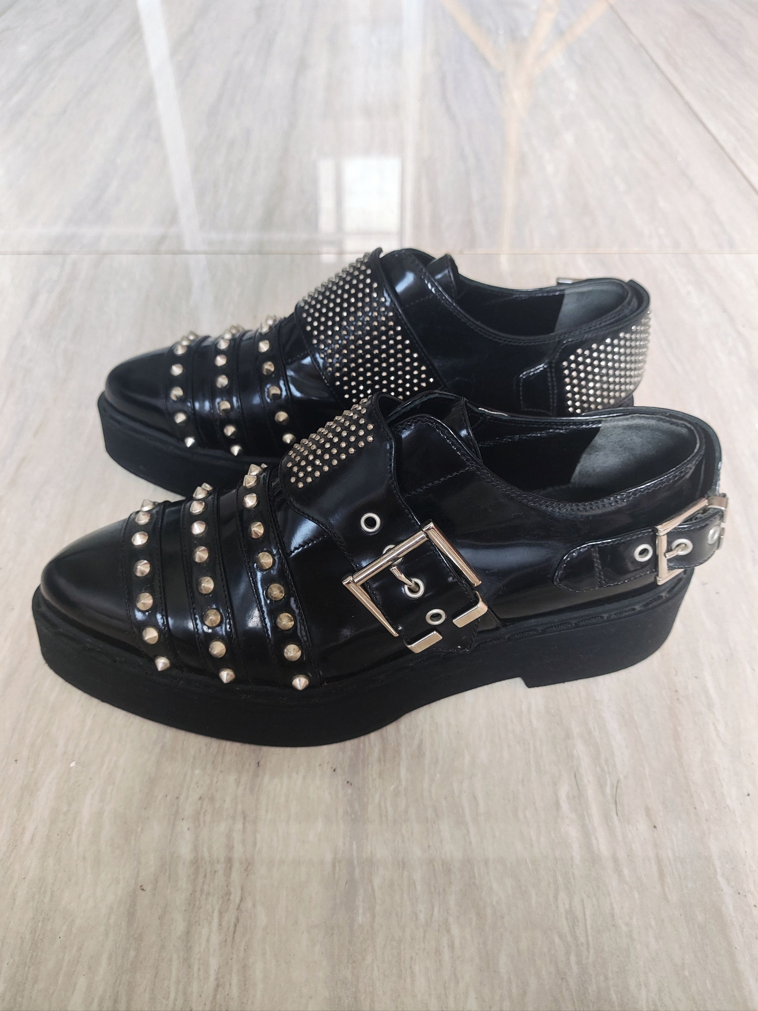 Alexander McQueen Archive studded creeper Size US 8 / IT 38 - 1 Thumbnail