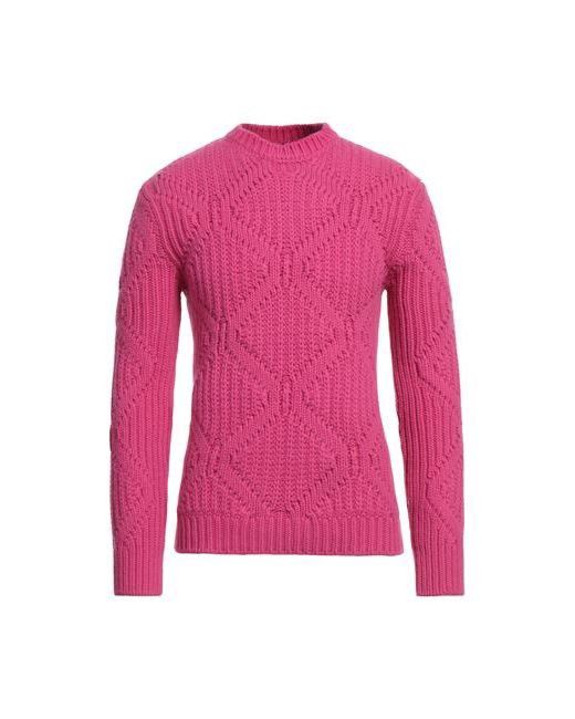 Valentino NWT Valentino Pink PP Wool Knit Sweater Size US L / EU 52-54 / 3 - 1 Thumbnail