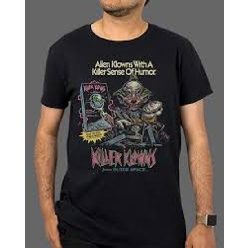 Other Killer Clowns From Outer Space On Video T-Shirt Black Mens L Size US L / EU 52-54 / 3 - 1 Thumbnail