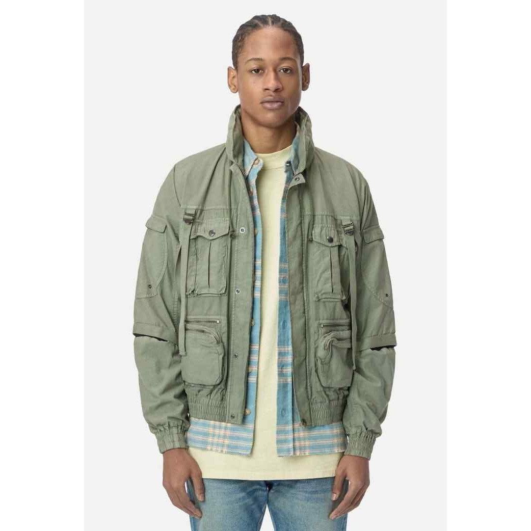 John Elliott John Elliott New Canopy Parachute Jacket Bomber Olive 1 Smal Size US S / EU 44-46 / 1 - 7 Thumbnail