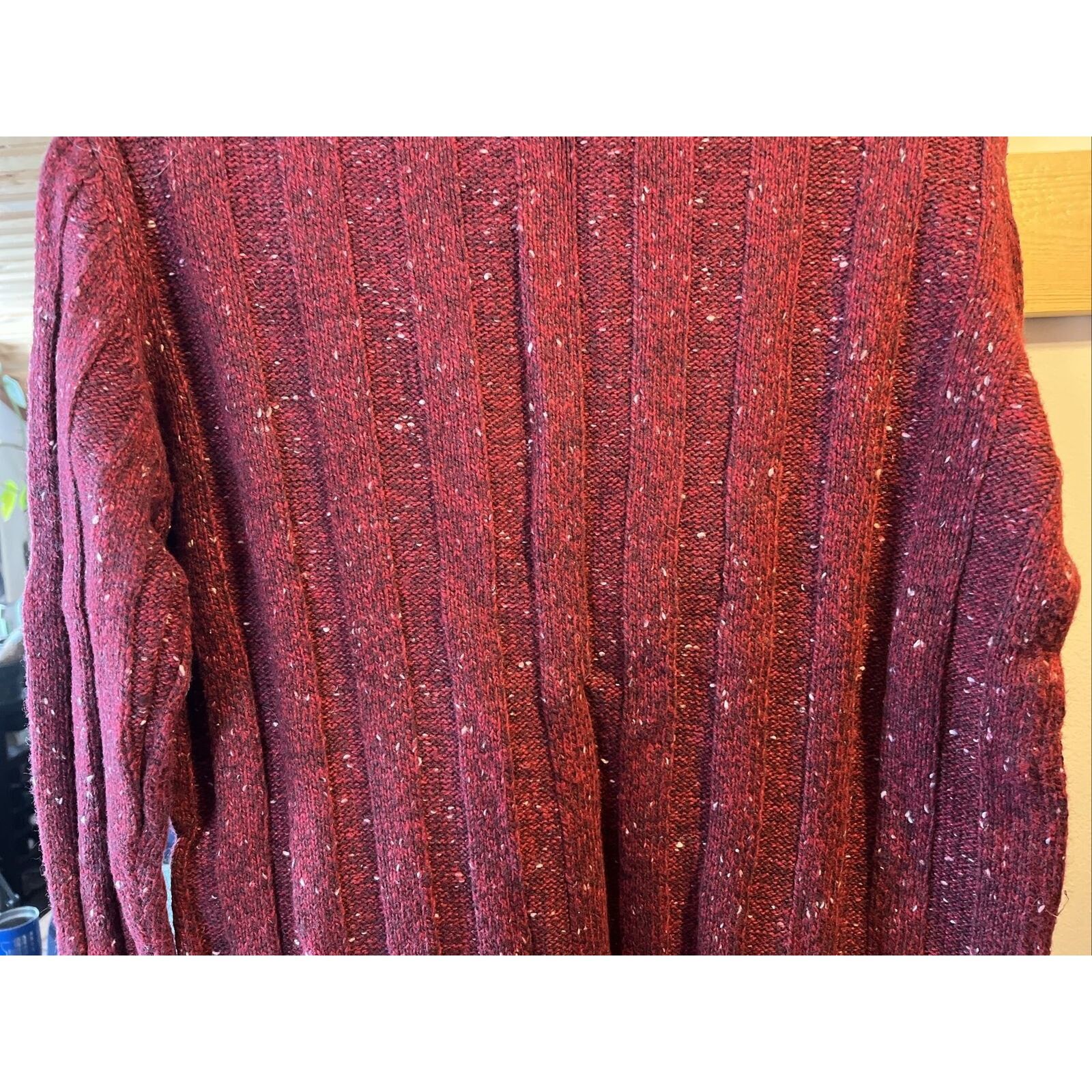 Woolrich Woolen Mills Woolrich VTG Women’s M Ruby Heather Wool Ramie Blend Sweater Size M / US 6-8 / IT 42-44 - 17 Thumbnail