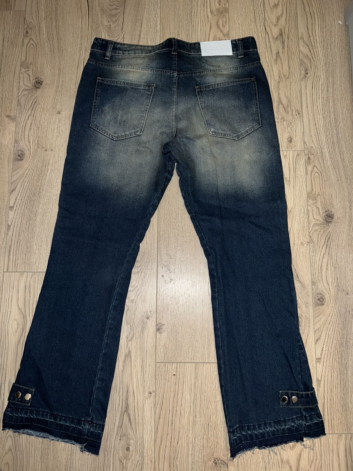 Boohoo Boohooman Flared Jeans Size US 34 / EU 50 - 2 Thumbnail