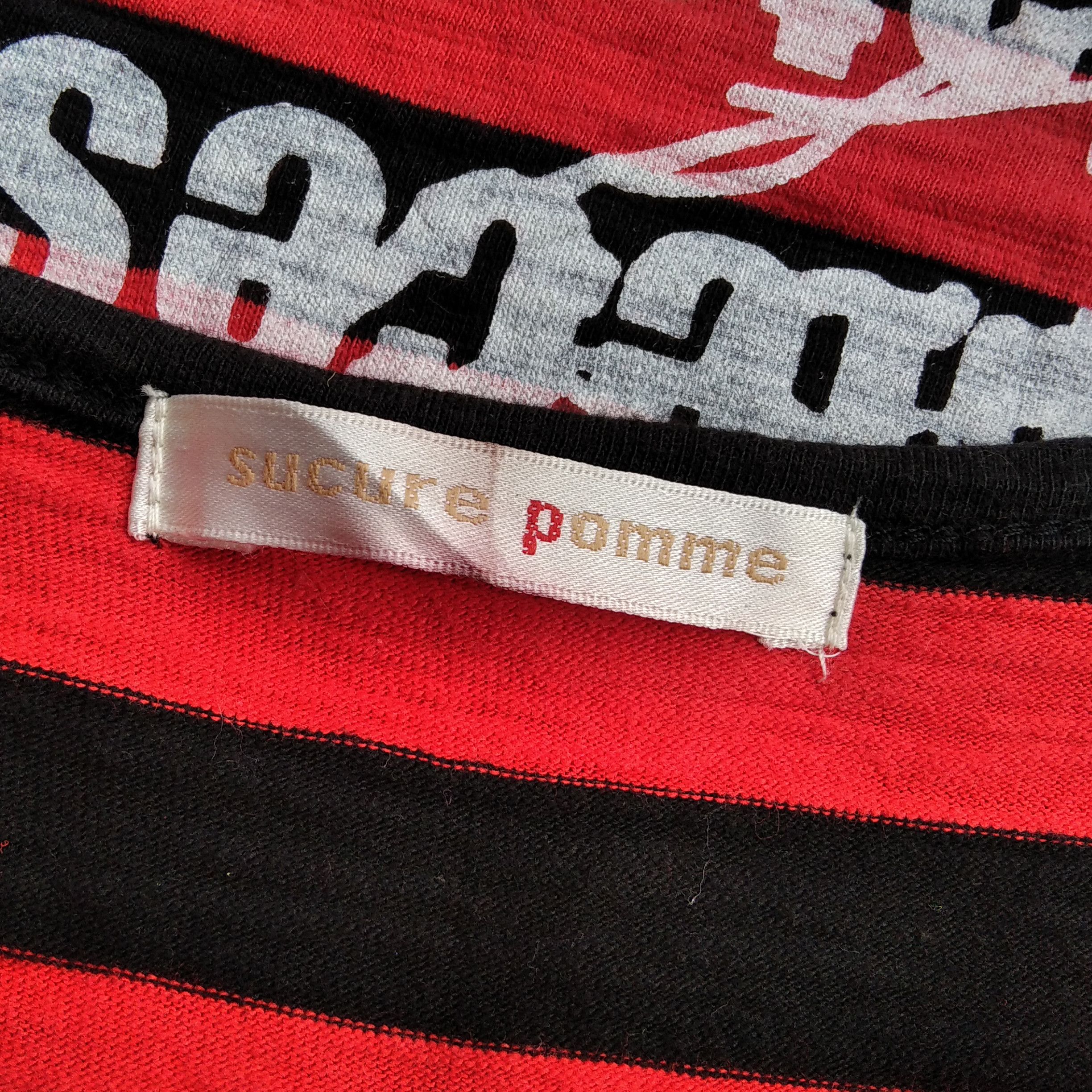 Hysteric Glamour Vintage Y2K SUCURE POMME Japanese Brand Stripes Skull Size US M / EU 48-50 / 2 - 6 Thumbnail