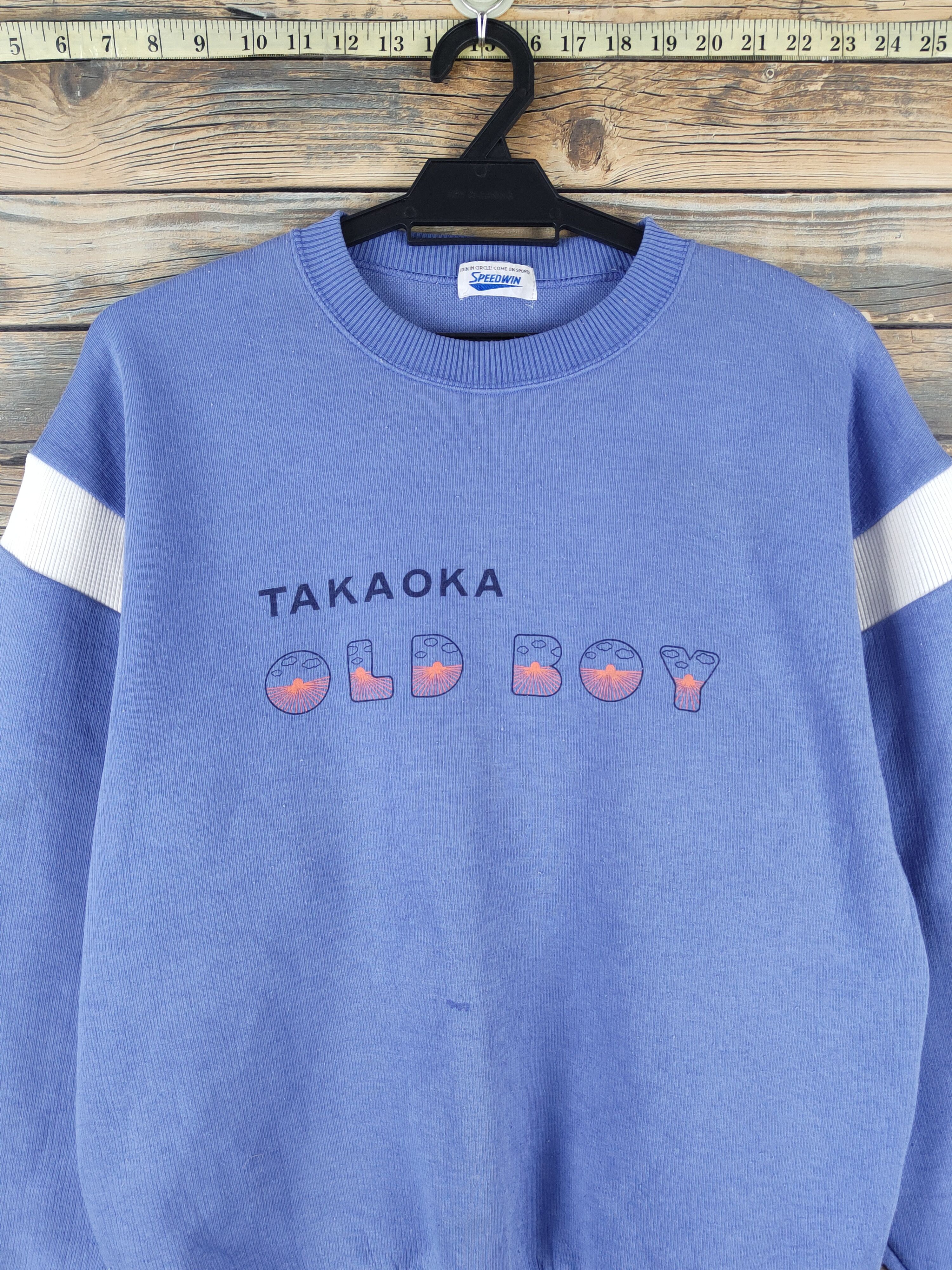 Vintage Speedwin Vintage Blue Sweatshirts #2019 Size US M / EU 48-50 / 2 - 2 Thumbnail