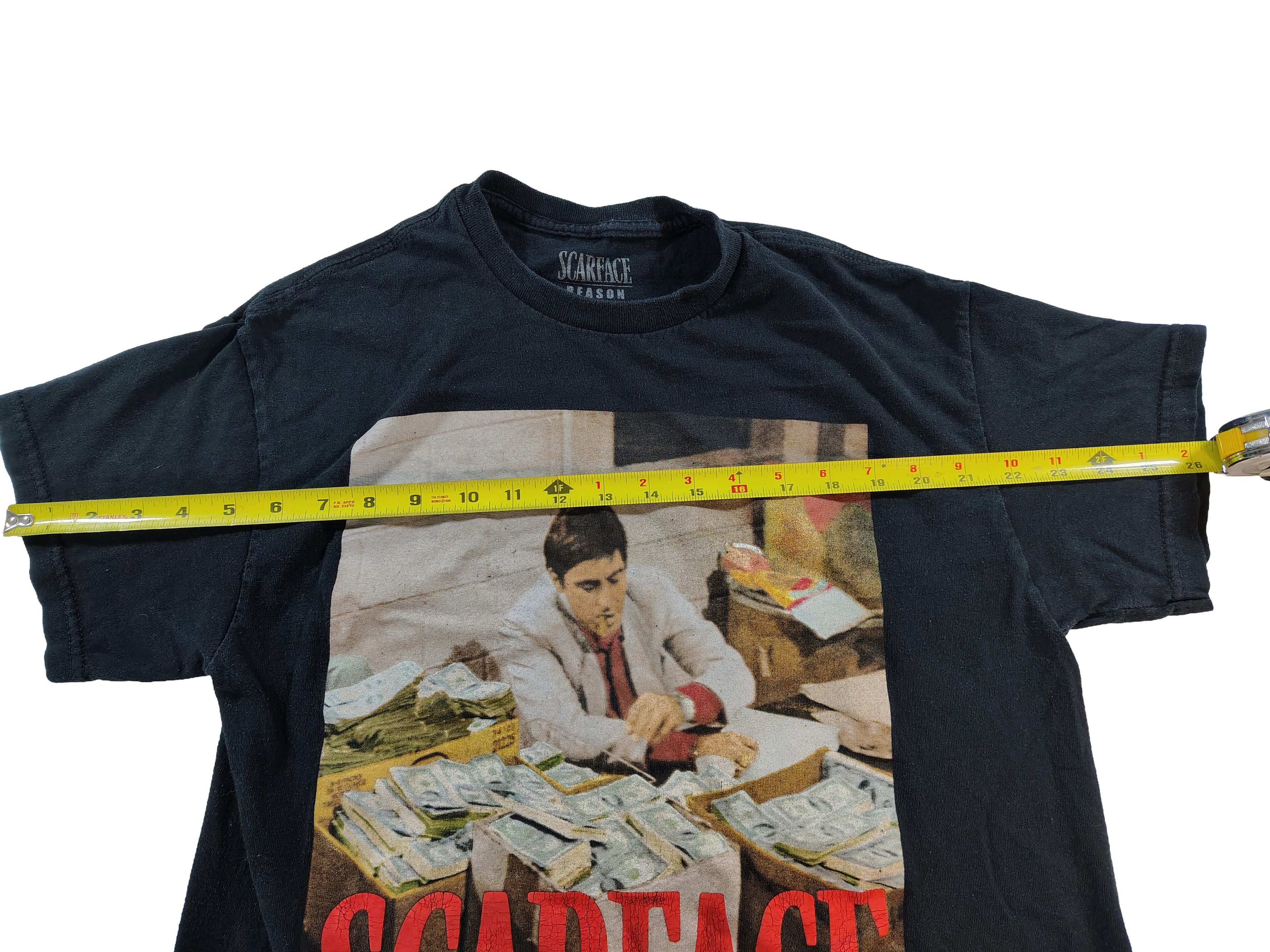 Reason Men's Scarface Money Is The Reason Size Medium T-Shirt Size US M / EU 48-50 / 2 - 7 Thumbnail