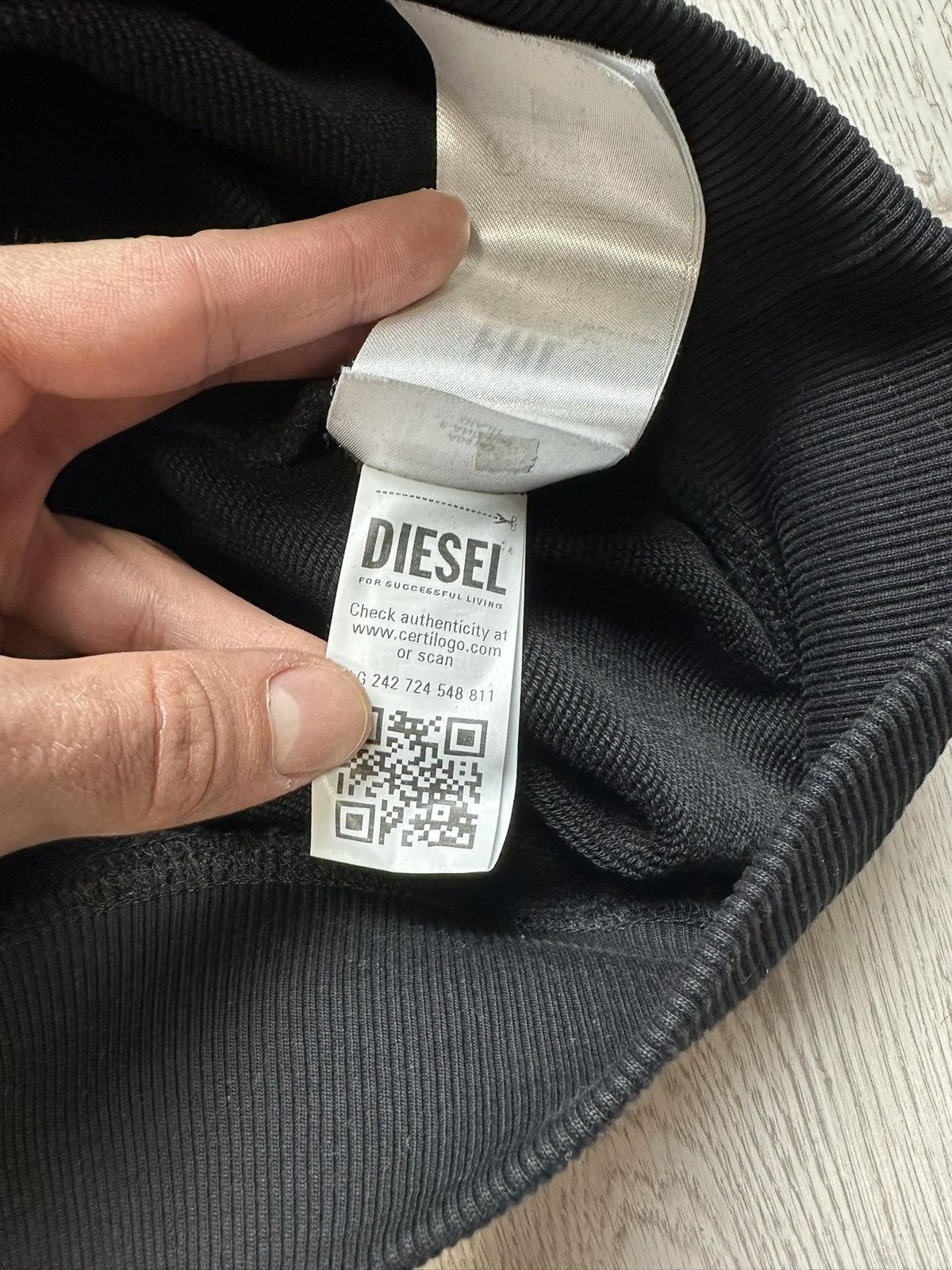 Diesel Vintage Diesel Crewneck Sweatshirt Big Logo Embroidered Size US M / EU 48-50 / 2 - 8 Thumbnail