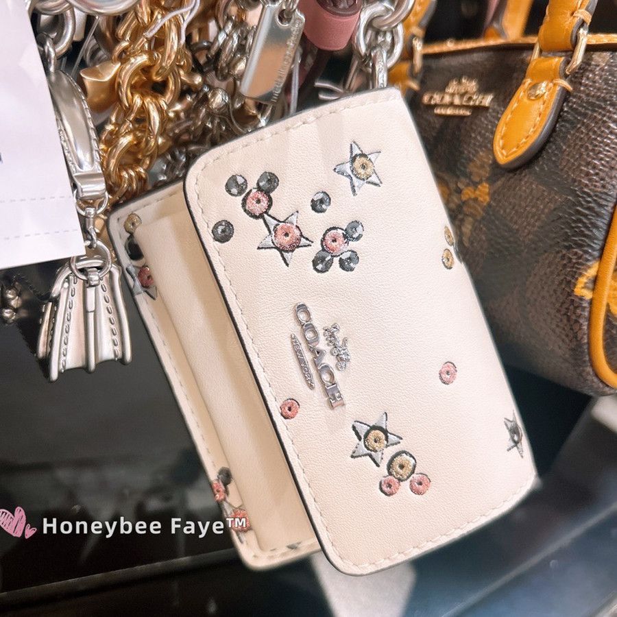 Coach Klare Bag Charm With Star Print CCF23 Size ONE SIZE - 2 Thumbnail