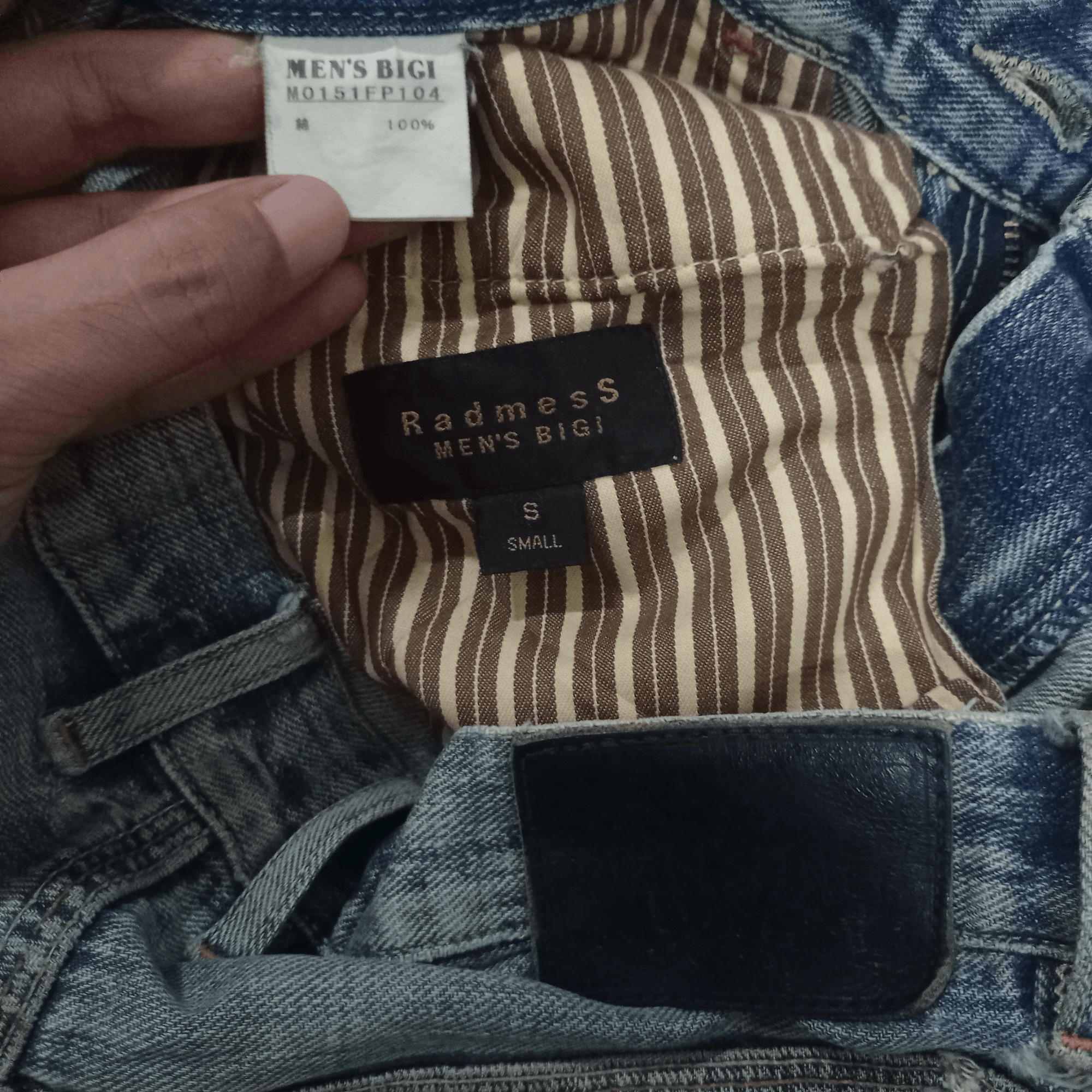 Japanese Brand Vintage Japanese Brand Mud Wash Distressed Baggy Jeans Size US 31 - 8 Thumbnail