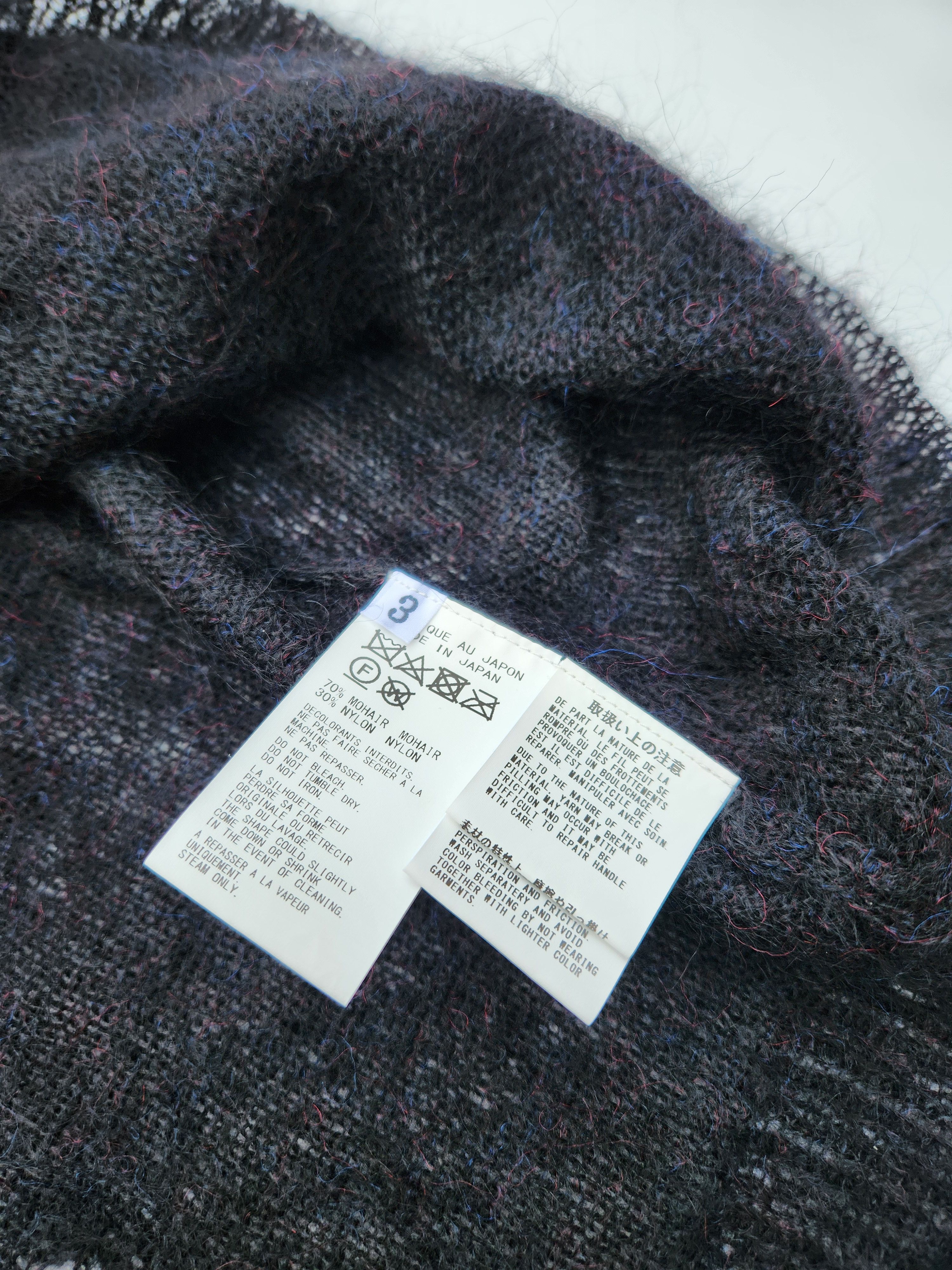 Yohji Yamamoto Yohji Yamamoto Pour Homme 24AW Mohair Knit Sweater Vest Size US L / EU 52-54 / 3 - 4 Thumbnail